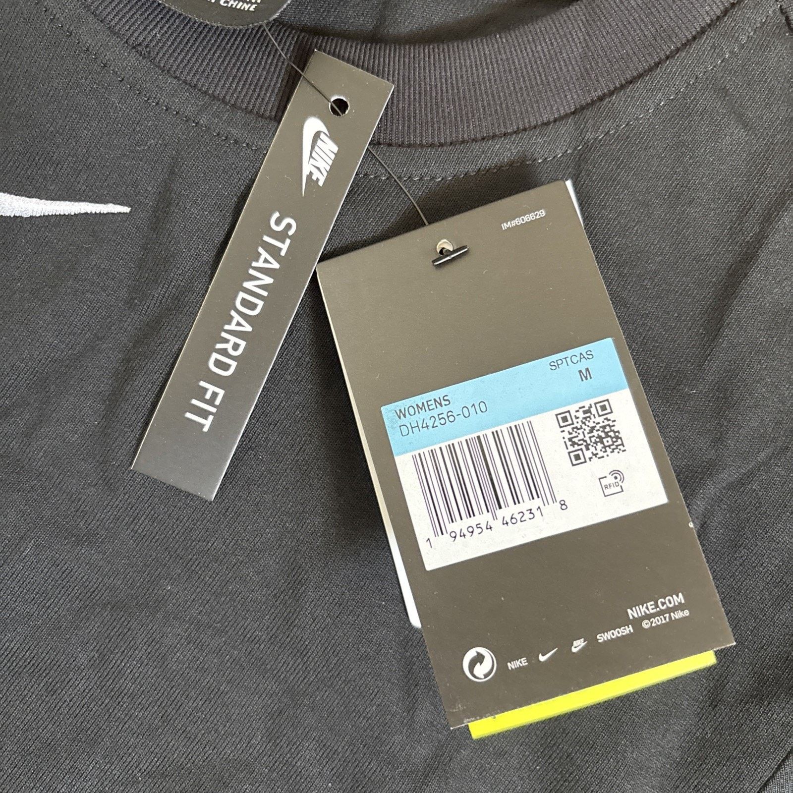 Nike Nike Shirt Black With White Nike Logo Unisex Brand New w Tag Size US M / EU 48-50 / 2 - 2 Thumbnail