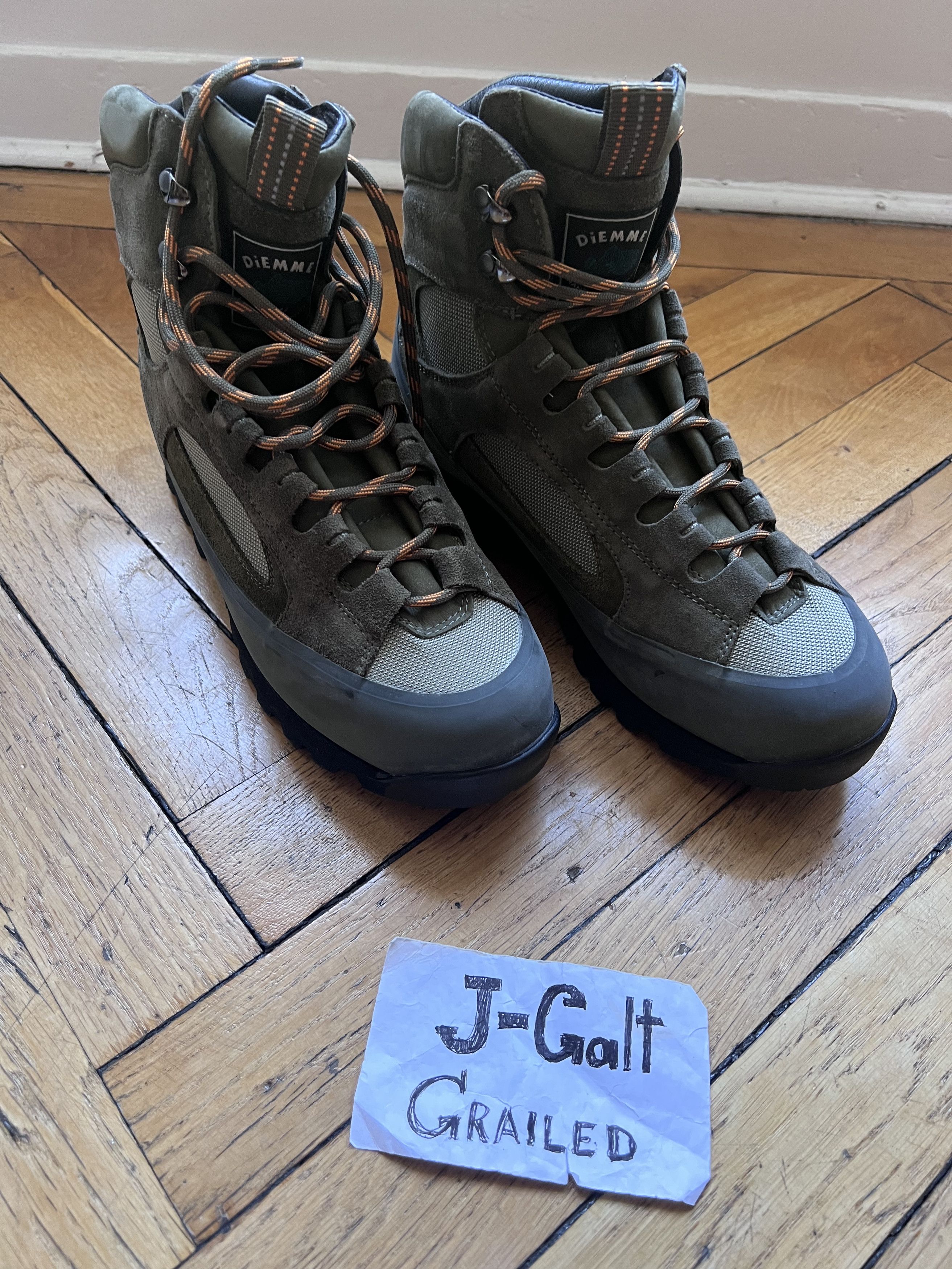 Diemme Hand made in Italy Diemme Hiking Sneaker Boot / Vibram Size US 9 / EU 42 - 2 Thumbnail
