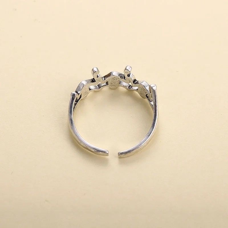 Jewelry × Vintage Retro Frog Opening Adjustable Alloy Ring Size ONE SIZE - 4 Thumbnail