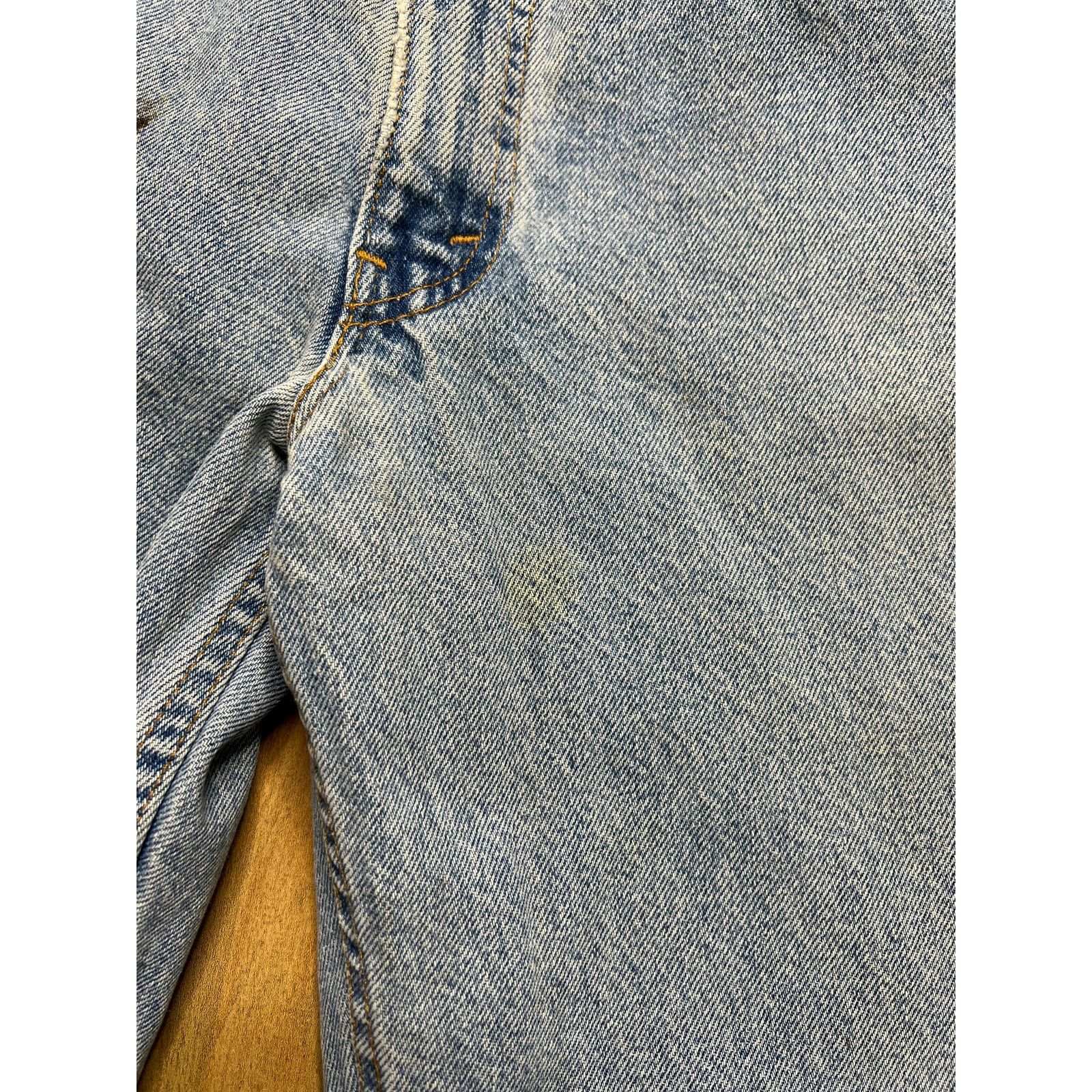 Levi's Vintage Levi’s 560 Loose Fit Tapered Jeans USA 33x32 Orange Size US 33 - 14 Thumbnail