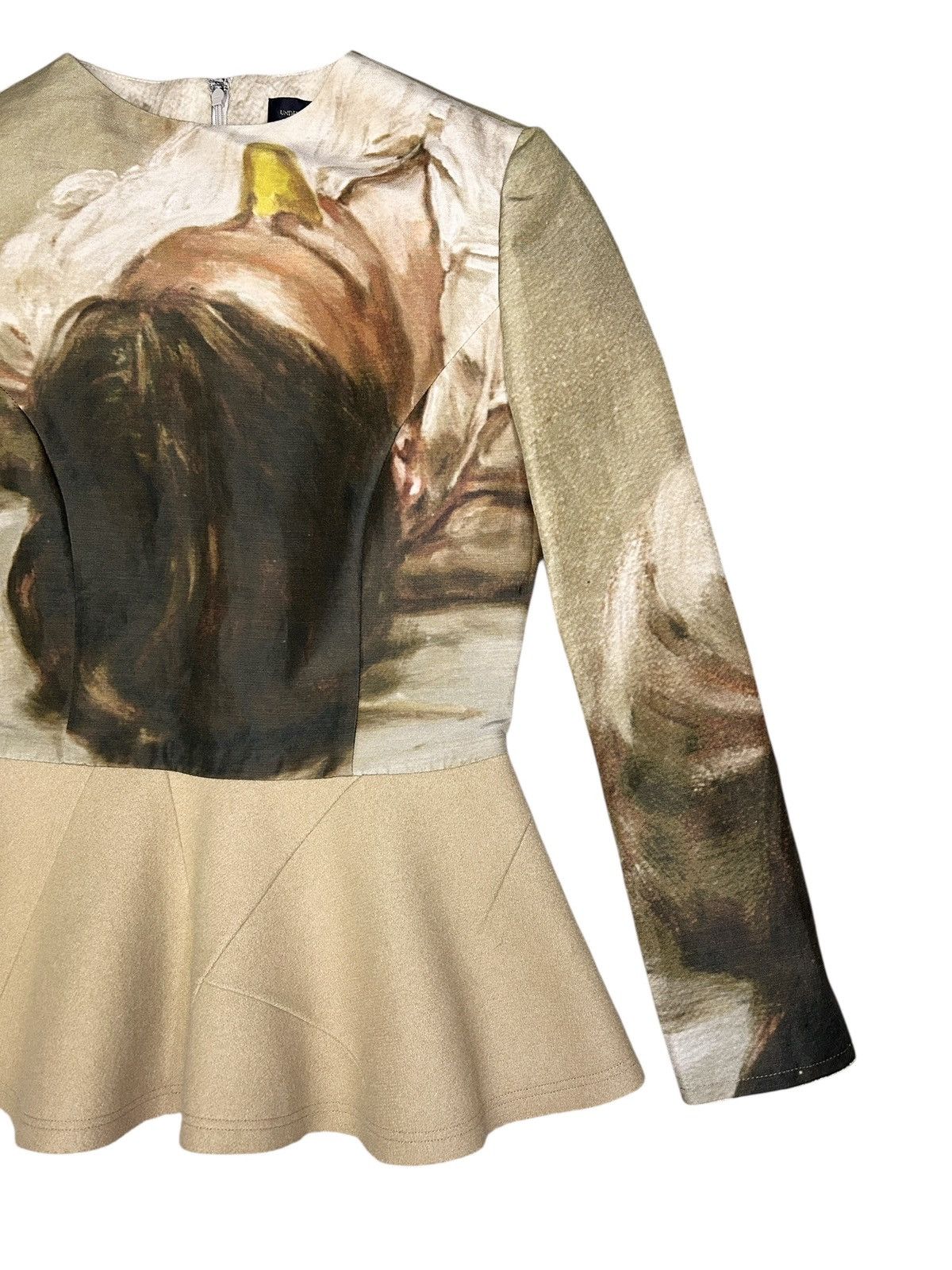 Undercover F/W 15 Scarred Peplum Top Size S / US 4 / IT 40 - 6 Thumbnail