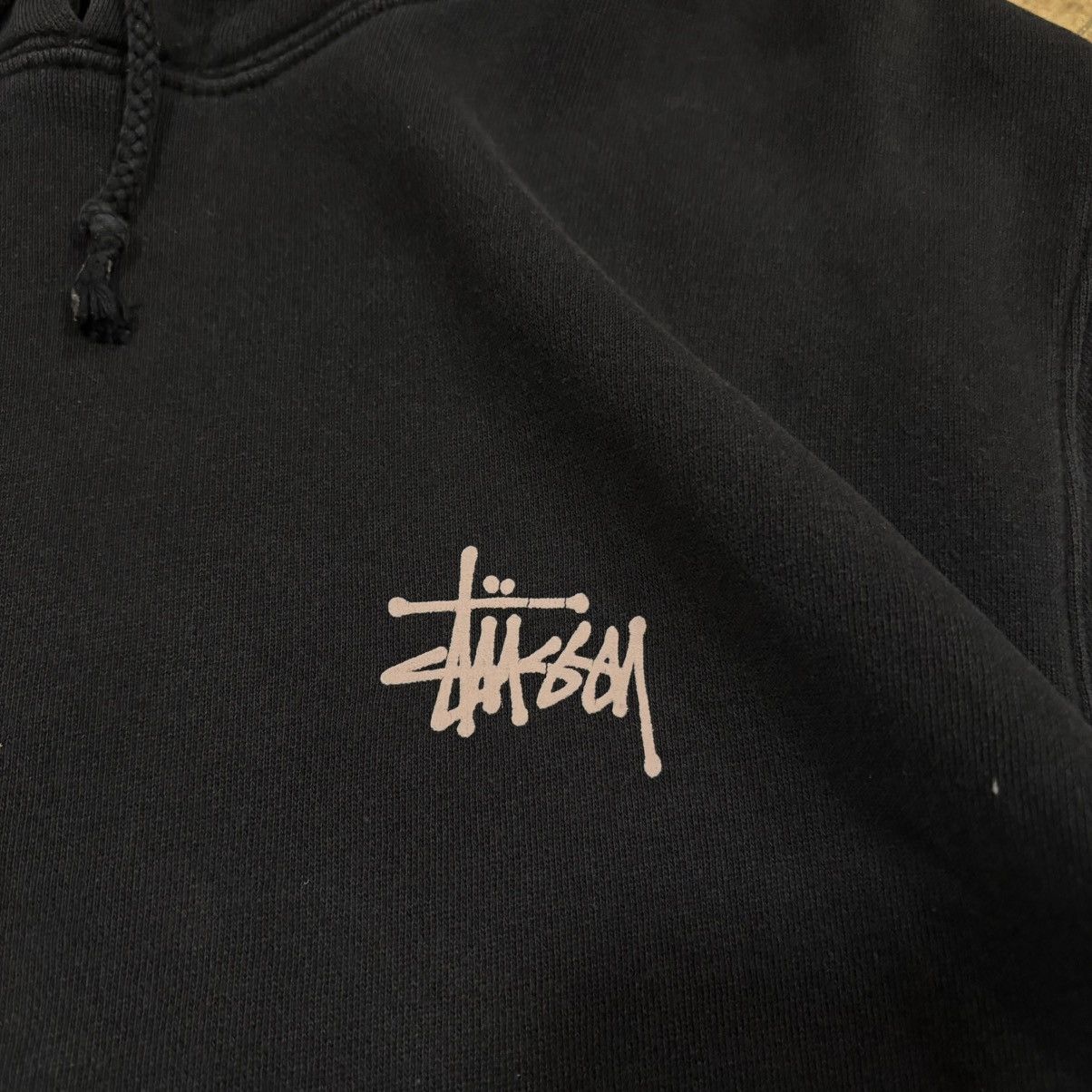 Stussy Vintage Stussy USA Baggy Hoodie Embroidered Logo Y2K Black Size US M / EU 48-50 / 2 - 8 Thumbnail