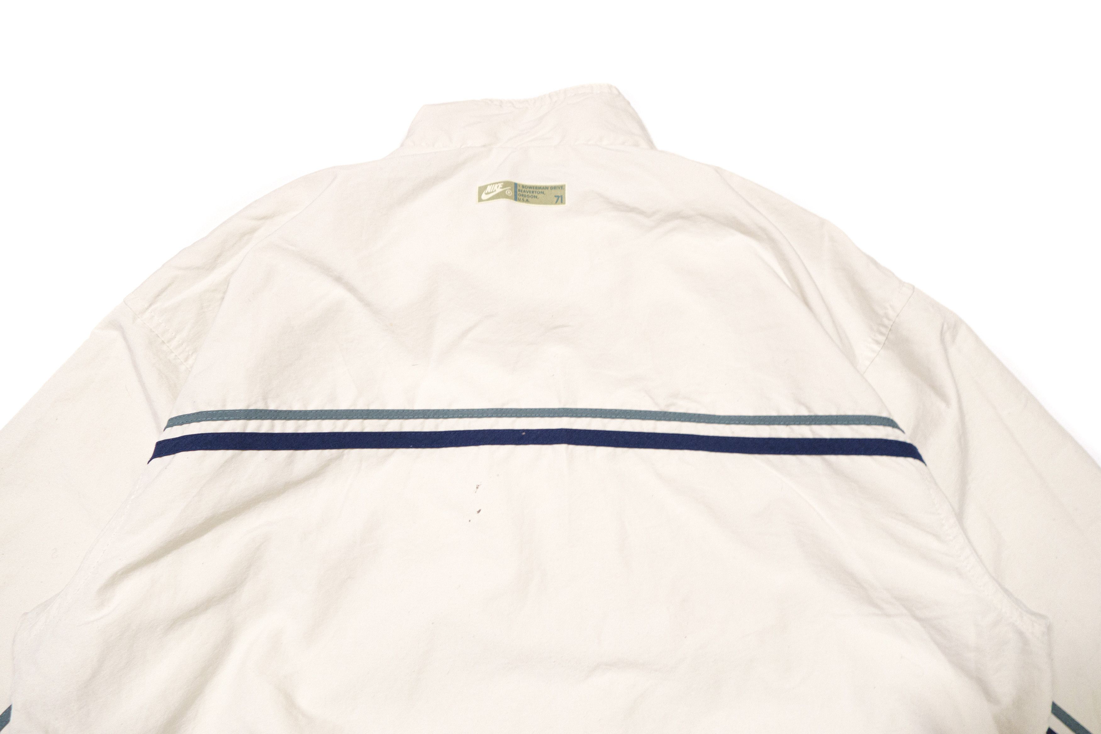 Nike 90S Swoosh Logo Sport Zip Jacket Size US S / EU 44-46 / 1 - 4 Thumbnail