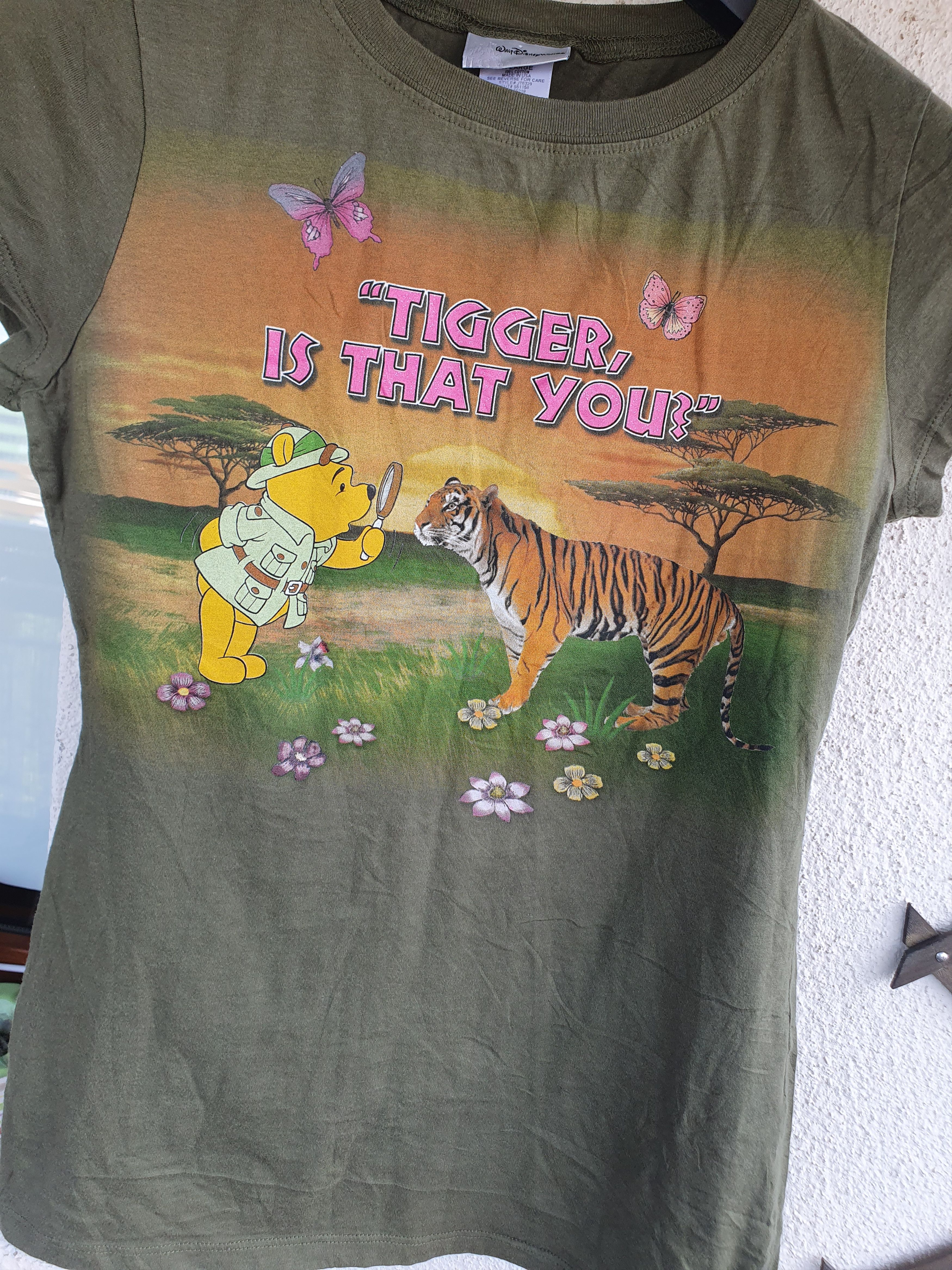 Disney Disney World Pooh Tigger is that You Womans t-shirt sz XL/L? Size XL / US 12-14 / IT 48-50 - 3 Thumbnail