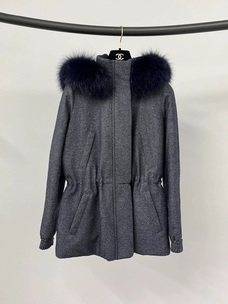 Loro Piana Loro Piana Icery Shearling Collar Ski Coat - dmc Size US M / EU 48-50 / 2 - 1 Thumbnail