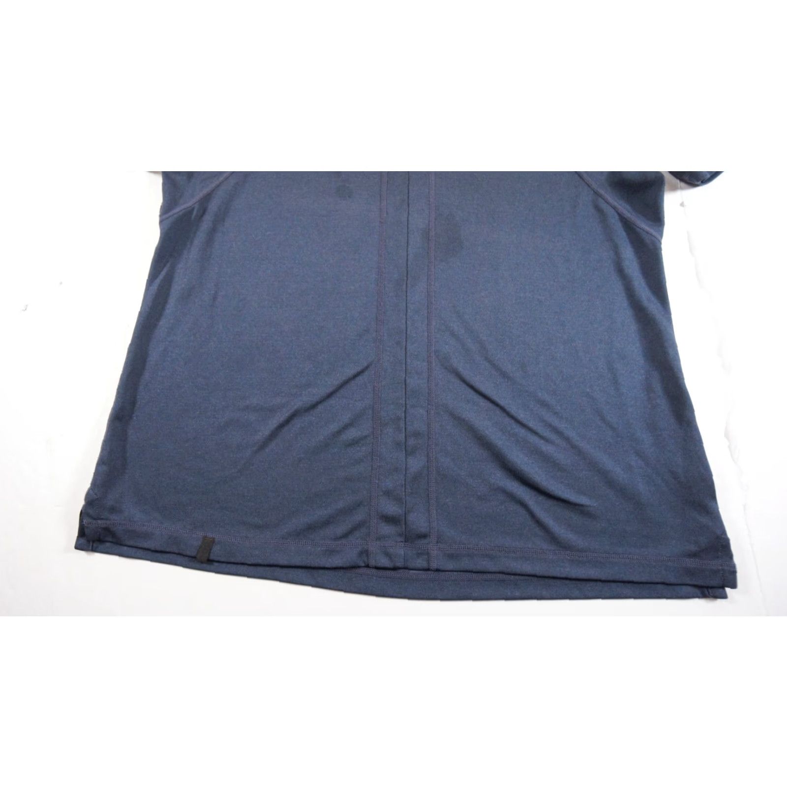 Vintage Qor Men's Polo Shirt Blue Short Sleeve 1/4 Zip Collared Regular Large Size US L / EU 52-54 / 3 - 4 Thumbnail
