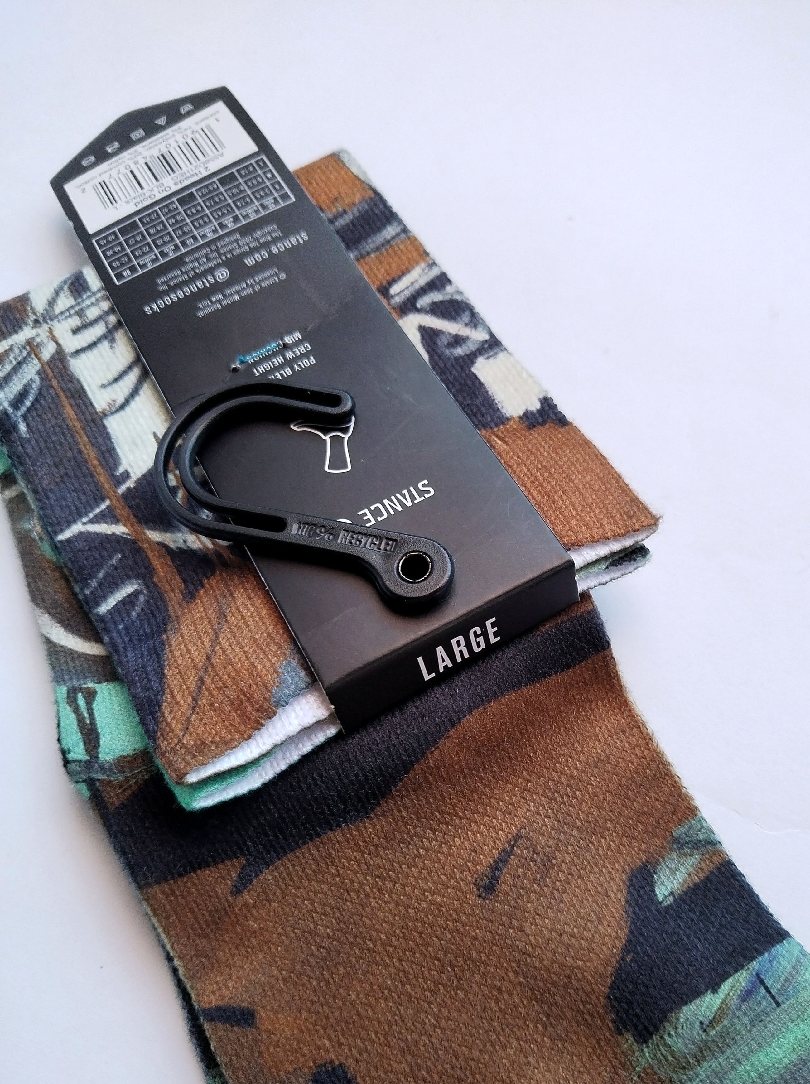 Stance Socks JMB 'Two heads on Gold' printed socks Size 44 - 12 Thumbnail