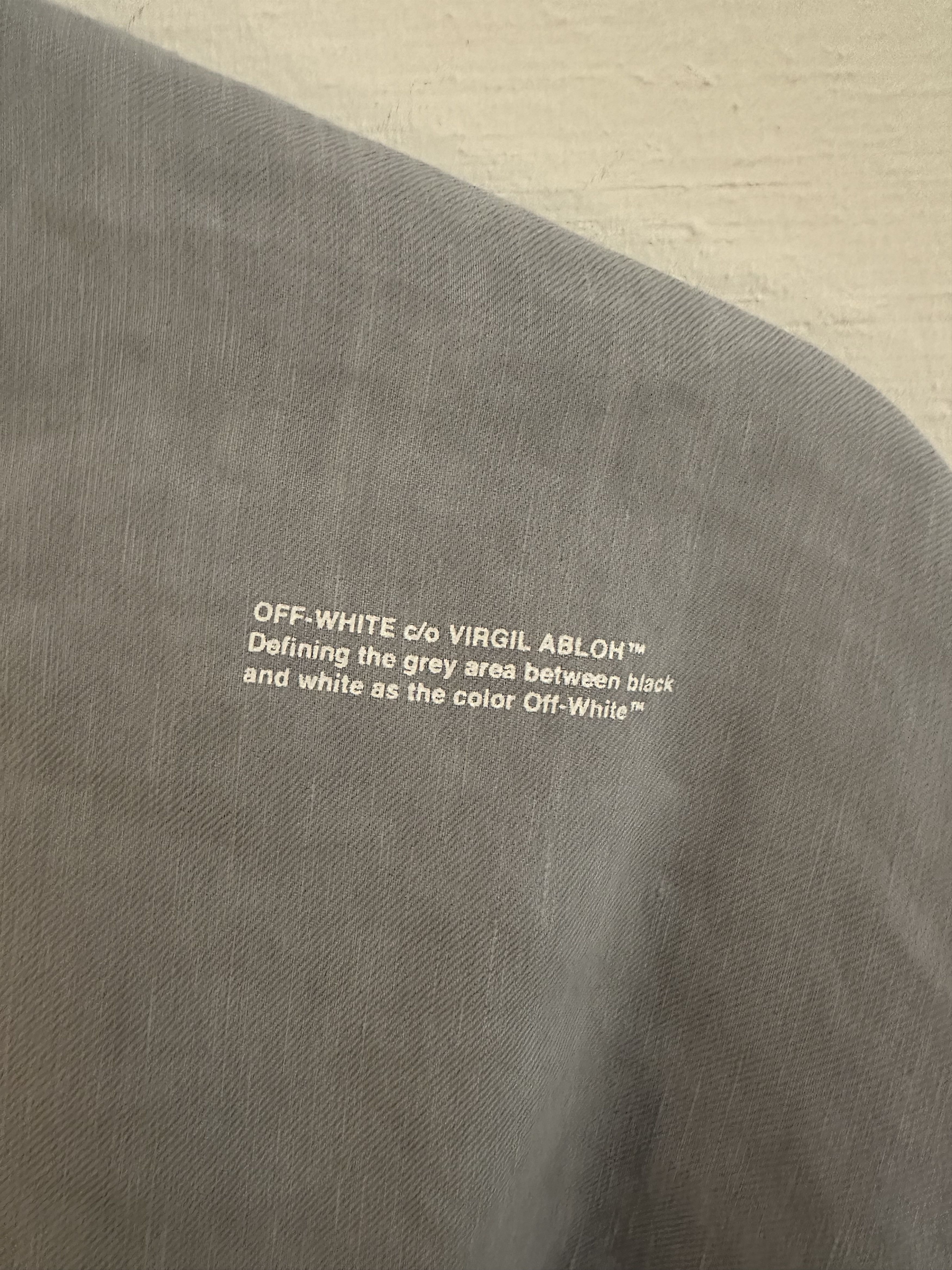 Off-White Off White by Virgil Abloth Bomber light blue Size M / US 6-8 / IT 42-44 - 10 Thumbnail