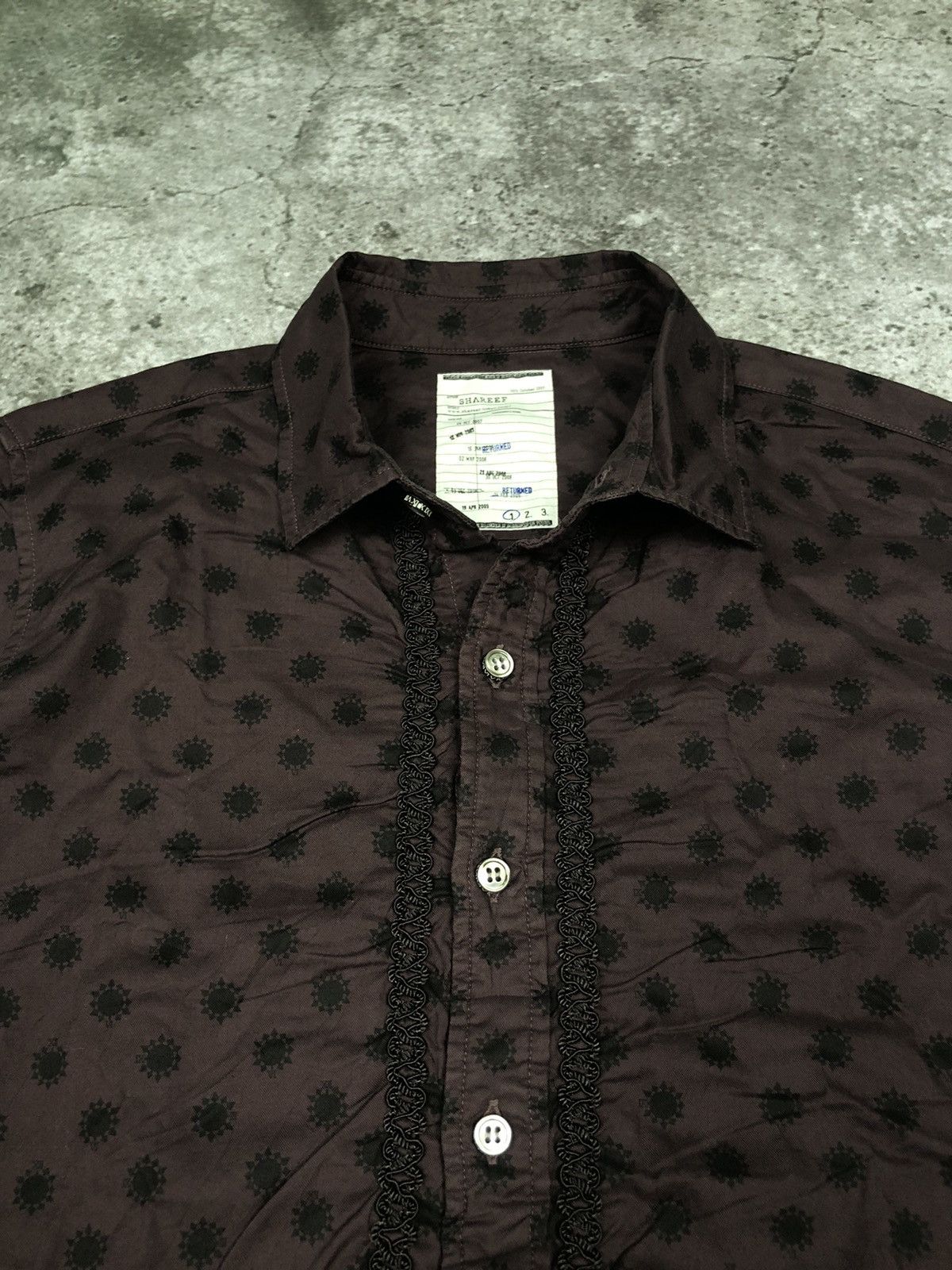SHAREEF Shareef Tokyo Button Shirt Size US S / EU 44-46 / 1 - 4 Thumbnail