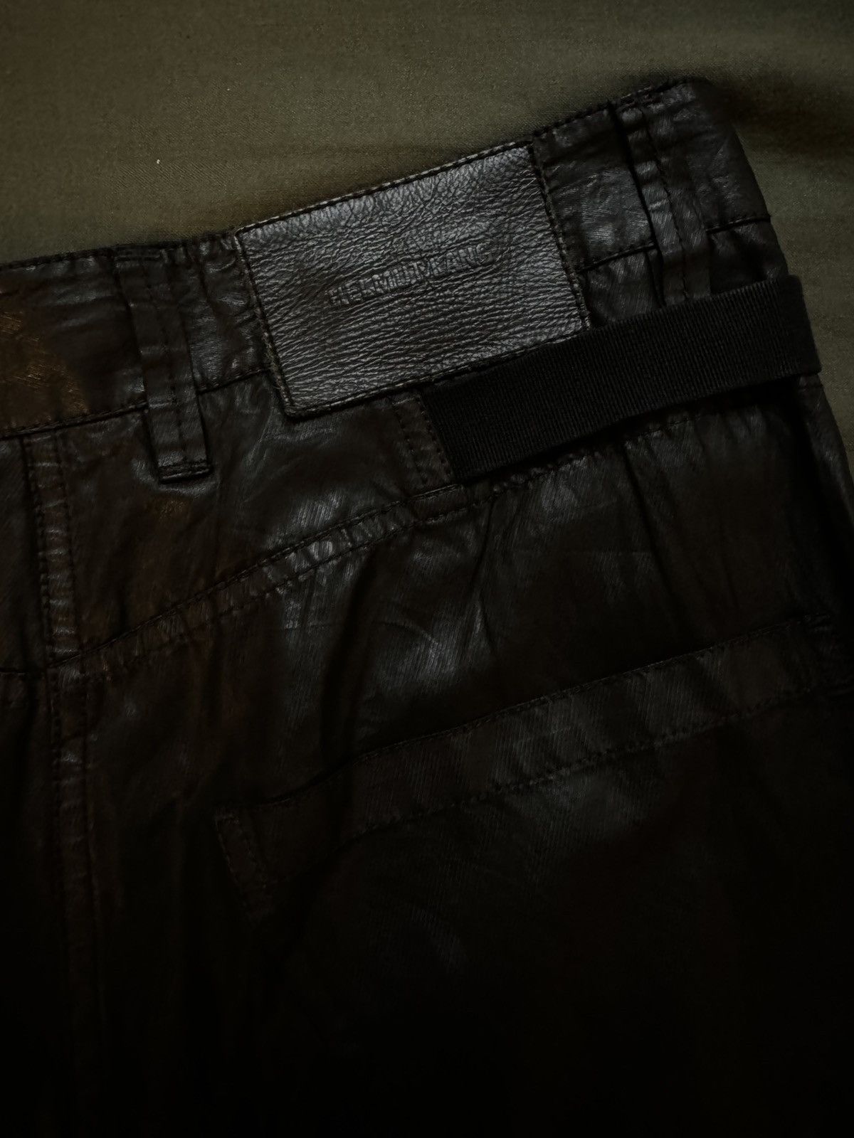 Helmut Lang × Vintage Helmut Lang Vintage wax cotton pants Size US 30 / EU 46 - 12 Thumbnail