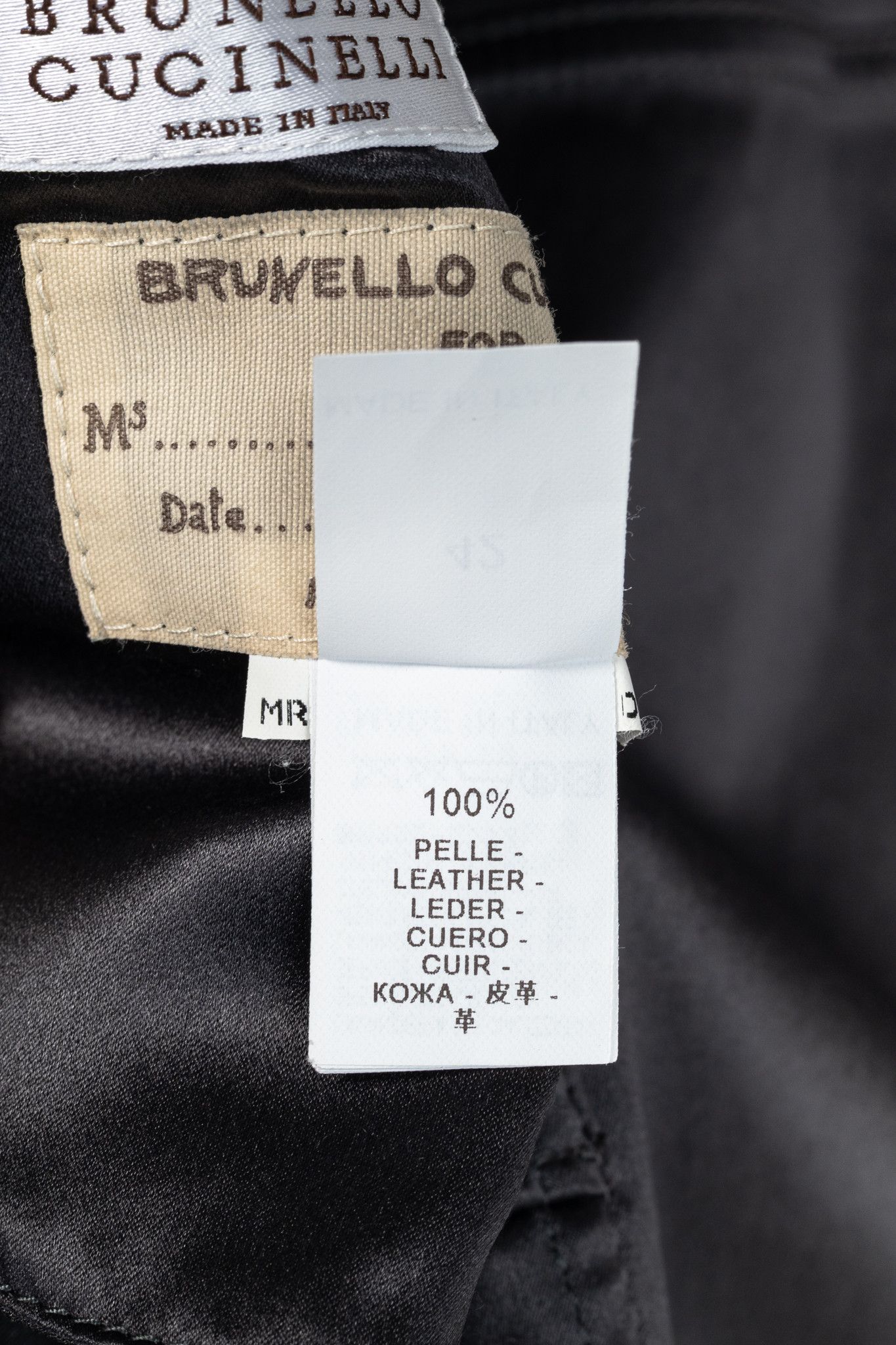 Brunello Cucinelli Brunello Cucinelli Taupe Suede Monili-Neck Jacket Size M / US 6-8 / IT 42-44 - 9 Thumbnail