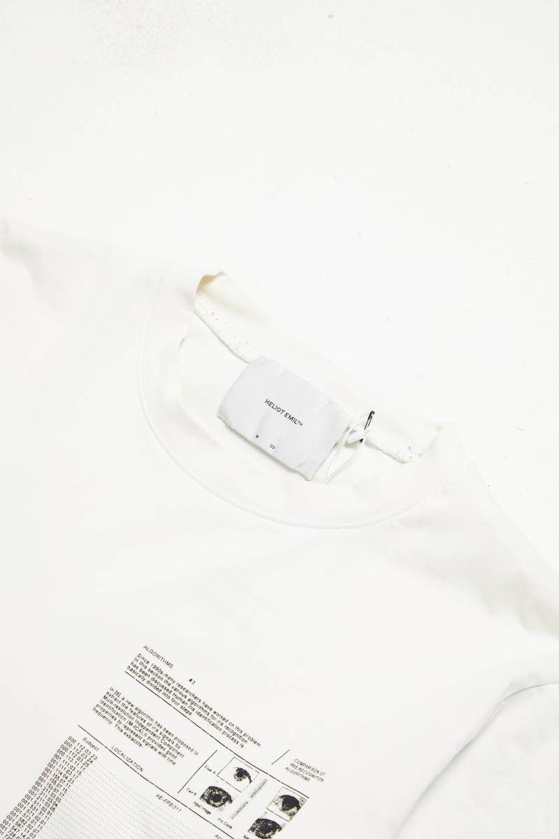 Heliot Emil o1mle0125 Two Layer Long Sleeve T-Shirt in White Size US XS / EU 42 / 0 - 3 Thumbnail