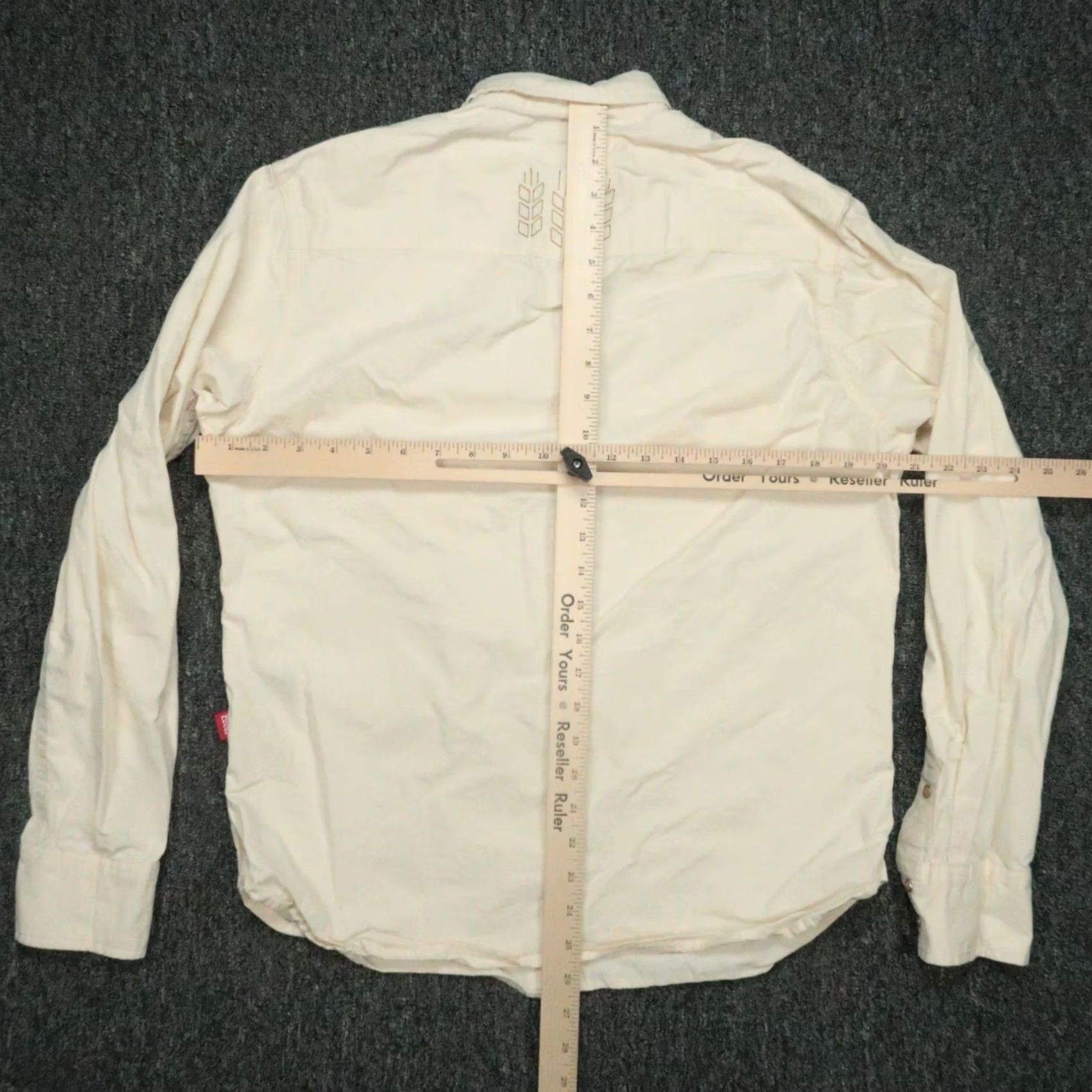Huckberry Coors Banquet Shirt Mens Medium Beige Western Pearl Snap Long Sleeve Size US M / EU 48-50 / 2 - 7 Thumbnail
