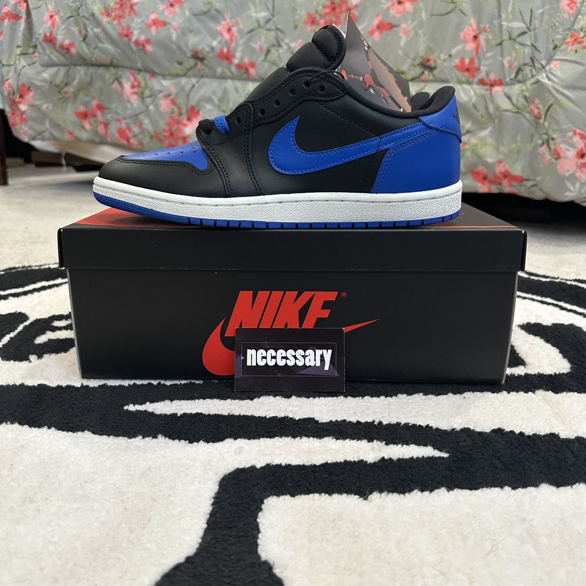 Jordan Brand Air Jordan 1 Low ‘85 Royal 🔵 Size US 11 / EU 44 - 4 Thumbnail