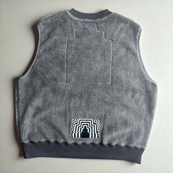 Cav Empt 2023AW C.E Cav Empt Soft Boa Vest Grey M CES24CS24 Size US M / EU 48-50 / 2 - 2 Thumbnail