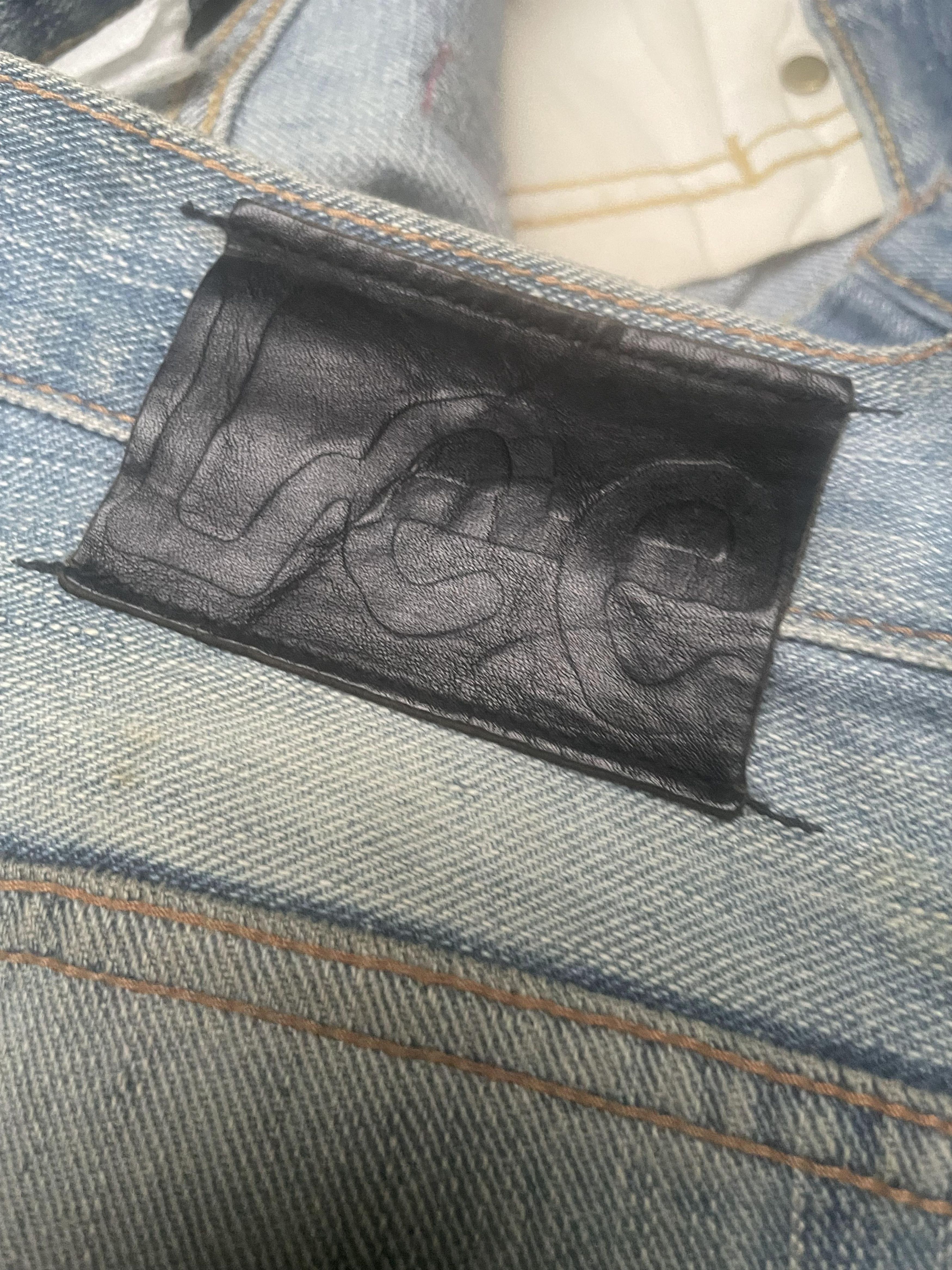 Lee Vintage Lee 101 Faded Distresed Patched Size US 32 / EU 48 - 18 Thumbnail