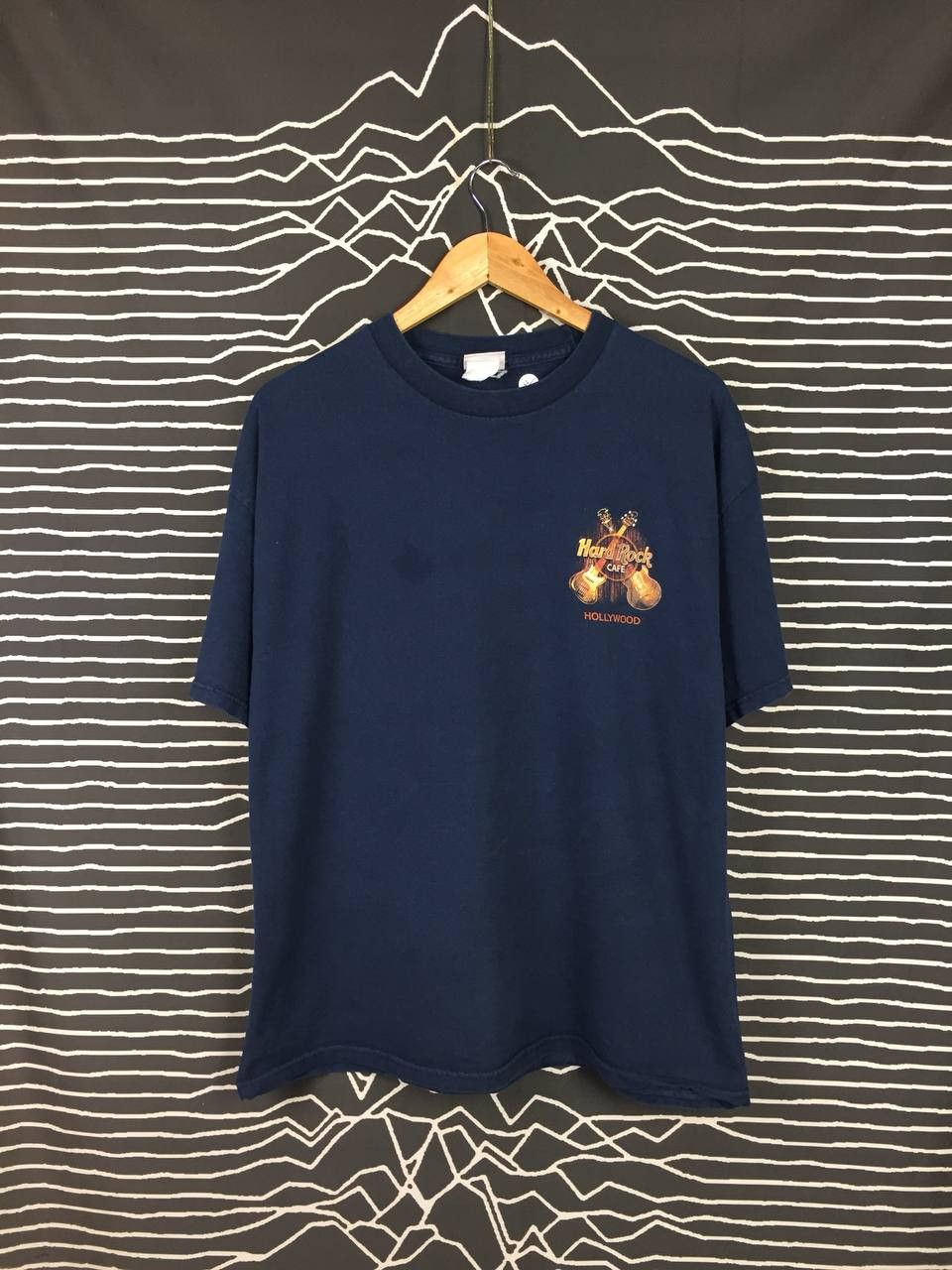 Hard Rock Cafe × Vintage Vtg Hard Rock Cafe Hollywood Save The Planet Graphic Tee Size US XL / EU 56 / 4 - 4 Thumbnail