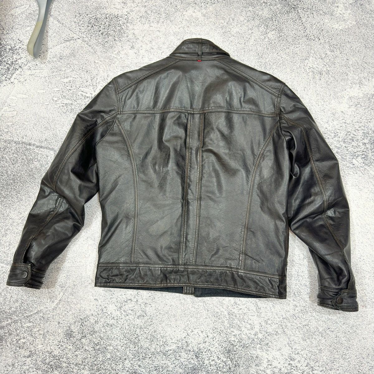 Designer × Strellson Strellson Leather Jacket L size 52 Size US L / EU 52-54 / 3 - 9 Thumbnail