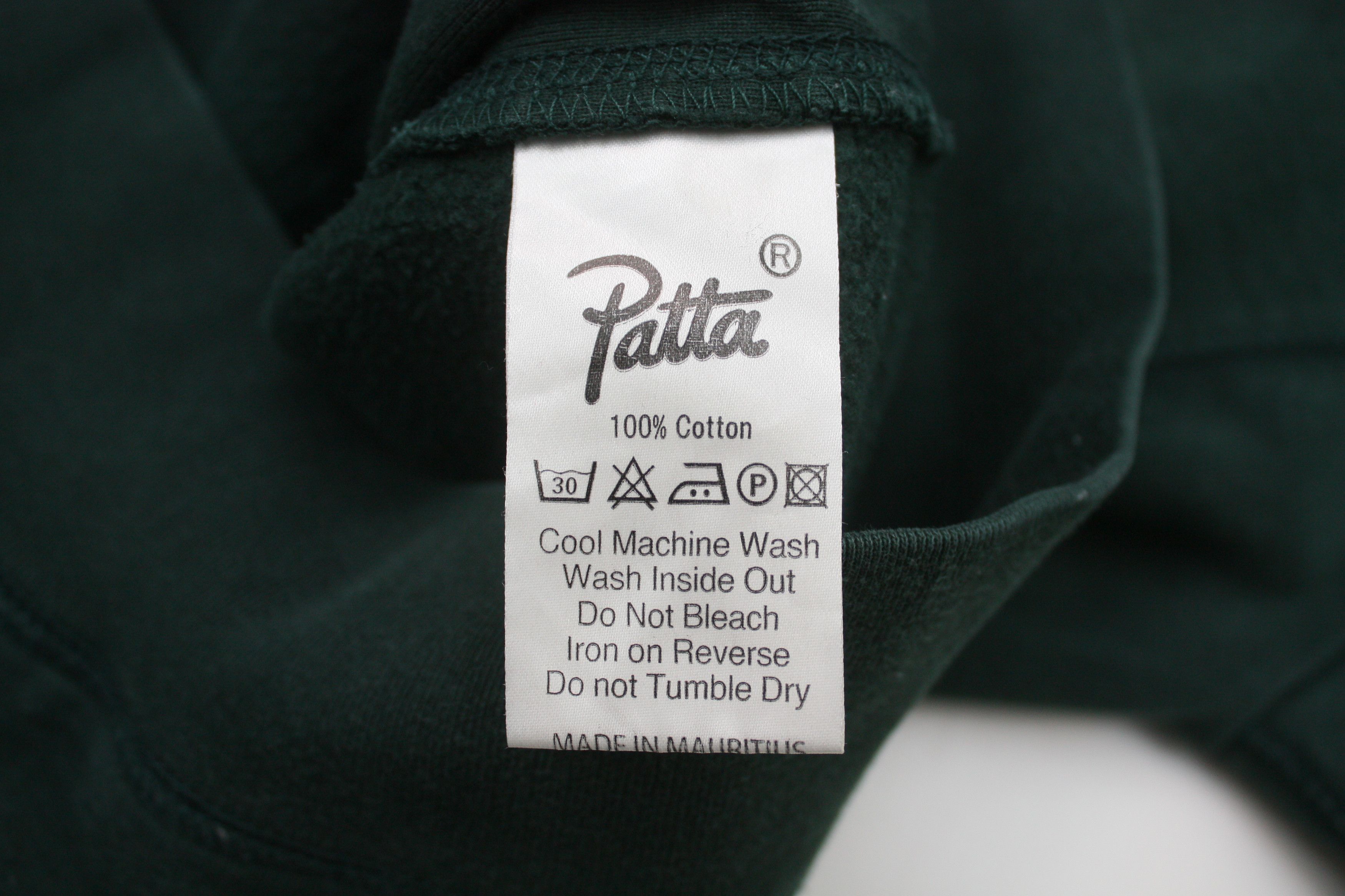 Patta Patta Green Logo Hoodie XS Size US XS / EU 42 / 0 - 6 Thumbnail