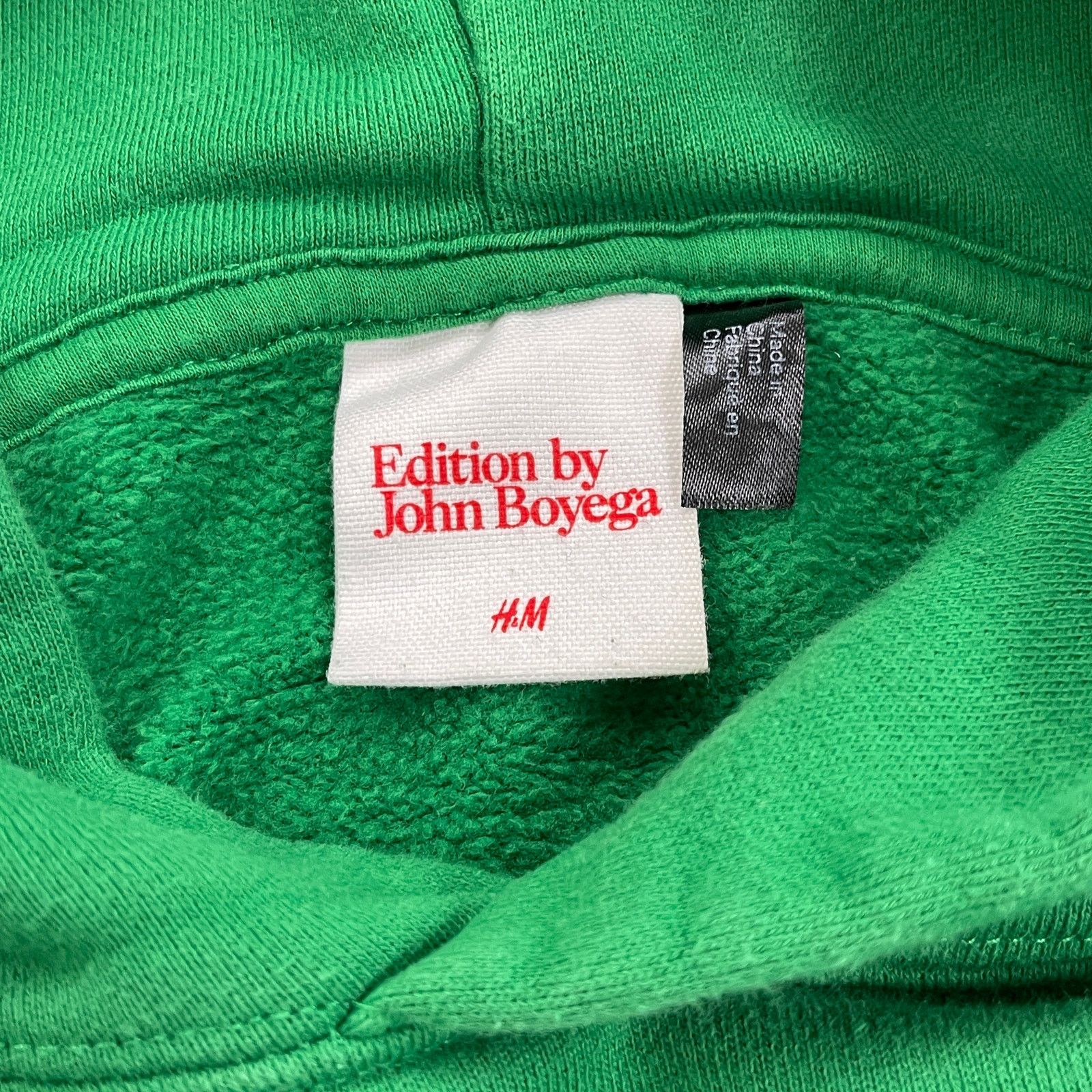 H&M H&M Edition By John Bodega Green Hoodie Sweater size XL B8 Size US XL / EU 56 / 4 - 5 Thumbnail