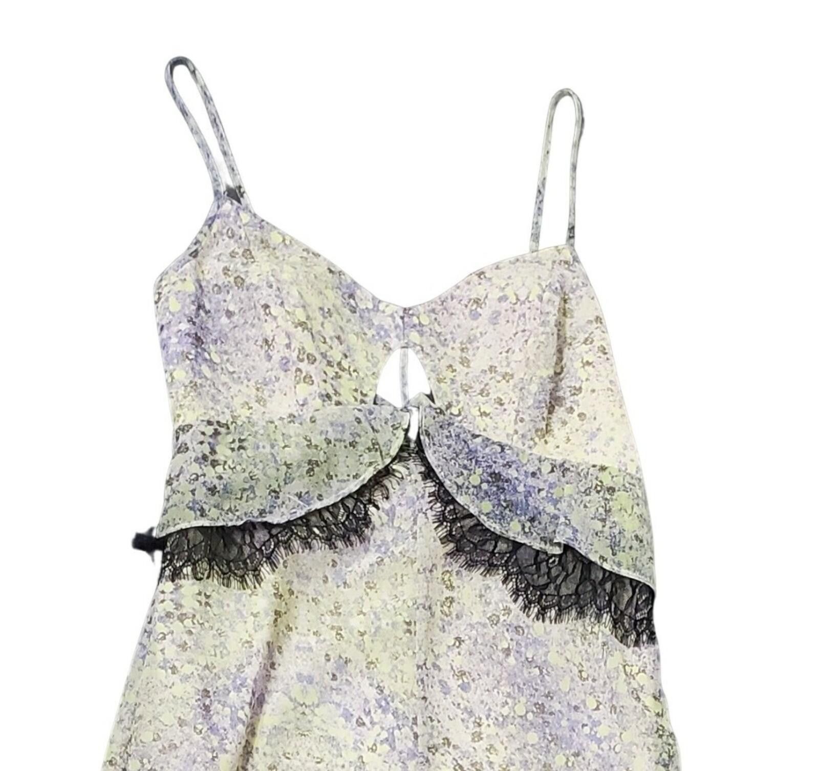 BCBGeneration BCBGENERATION BCBG Maxi Dress Floral with Lace Maxi Size 4 Size S / US 4 / IT 40 - 4 Thumbnail