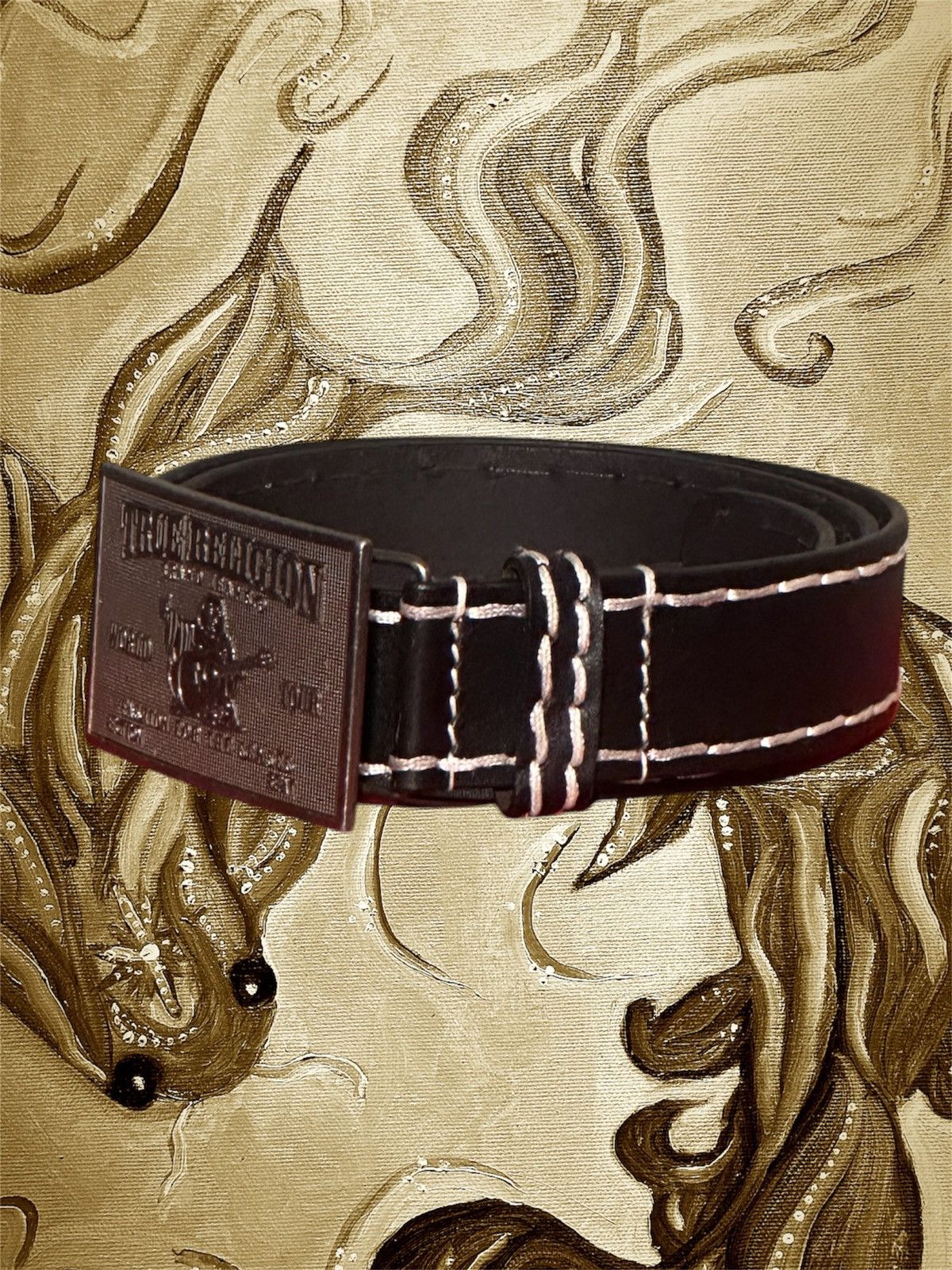 Japanese Brand TRUE RELIGION BELT Size 32 - 2 Thumbnail