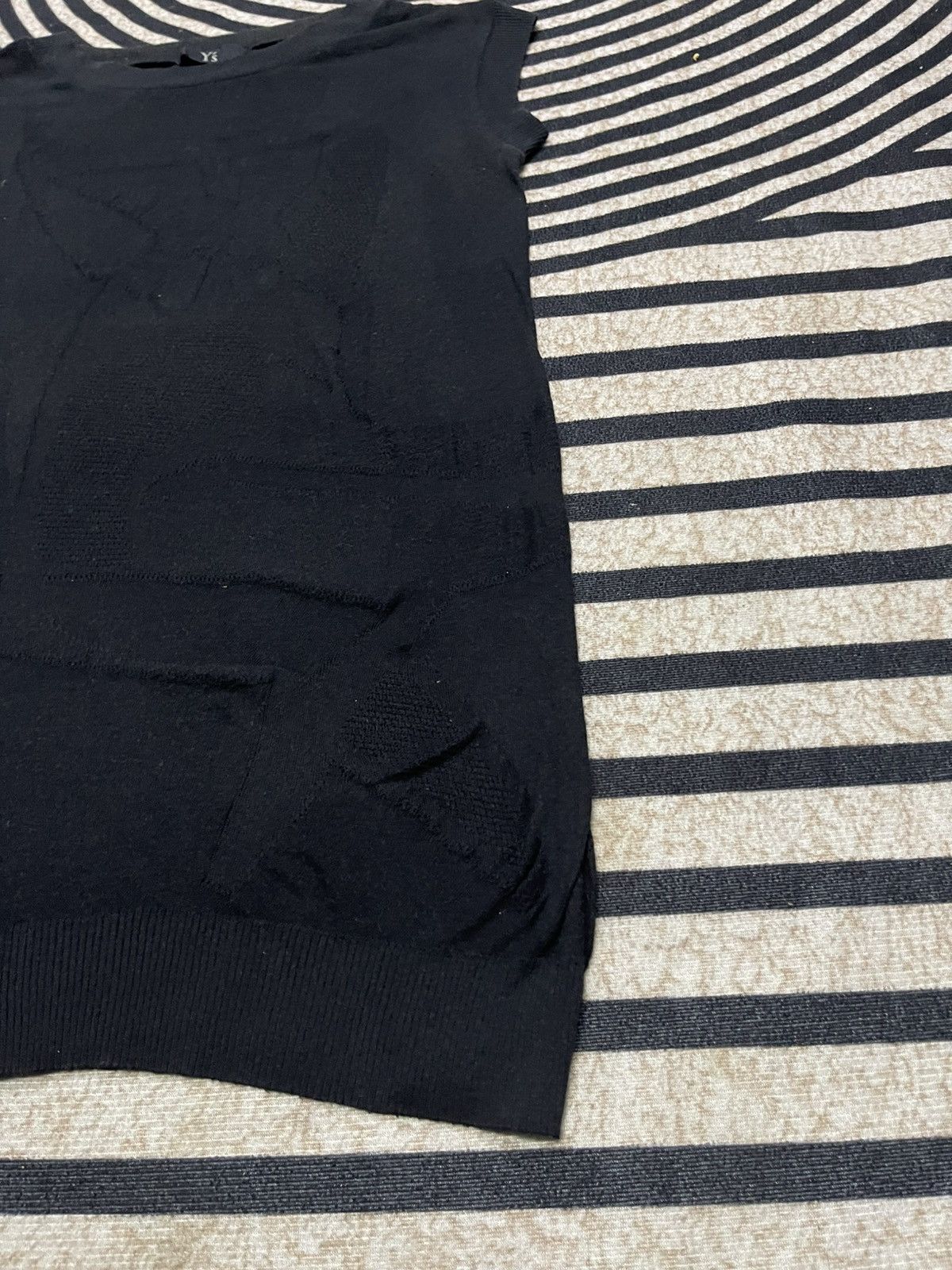 Y's VINTAGE YOHJI YAMAMOTO SLEEVELESS ABSTRACT DESIGN RARE Size US M / EU 48-50 / 2 - 6 Thumbnail