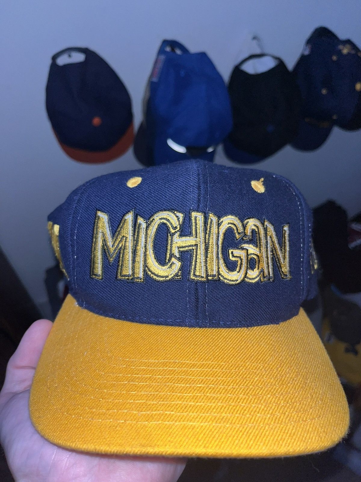 Vintage Vintage Michigan wolverines SnapBack Size ONE SIZE - 1 Thumbnail
