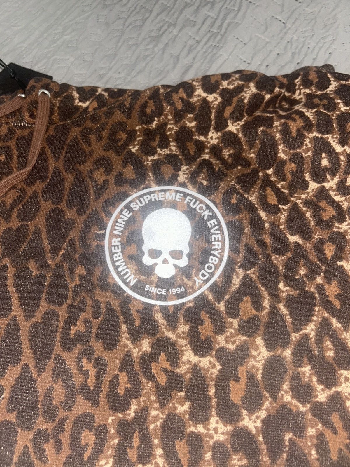Number (N)ine × Supreme Supreme number nine hooded sweatshirt leopard 2XL Size US XXL / EU 58 / 5 - 2 Thumbnail