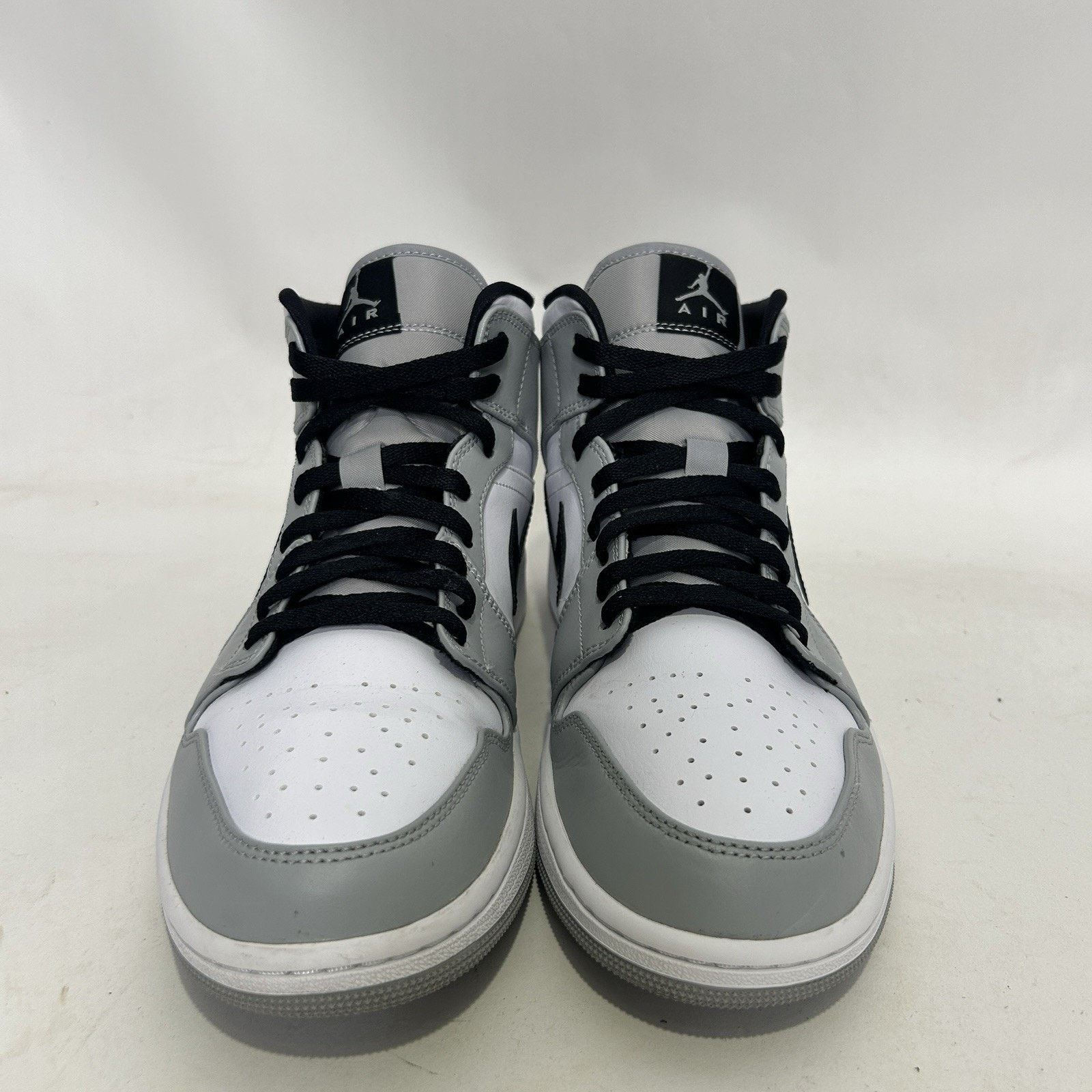 Jordan Brand Nike Air Jordan 1 Mid Retro “Light Smoke Grey” Size US 11 / EU 44 - 2 Thumbnail