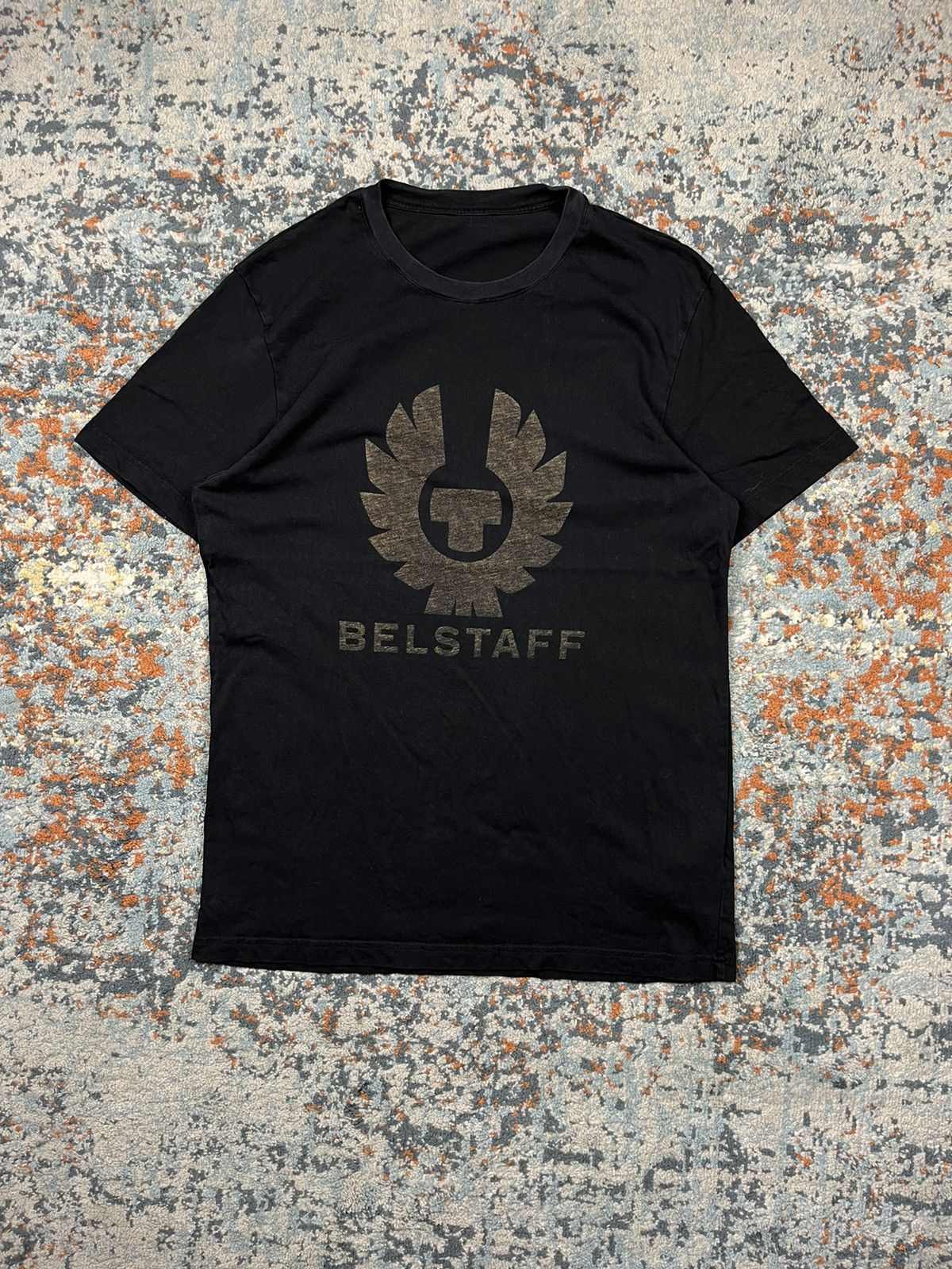 Belstaff × Vintage Vintage y2k Belstaff logo graphic print tee Size US M / EU 48-50 / 2 - 1 Thumbnail