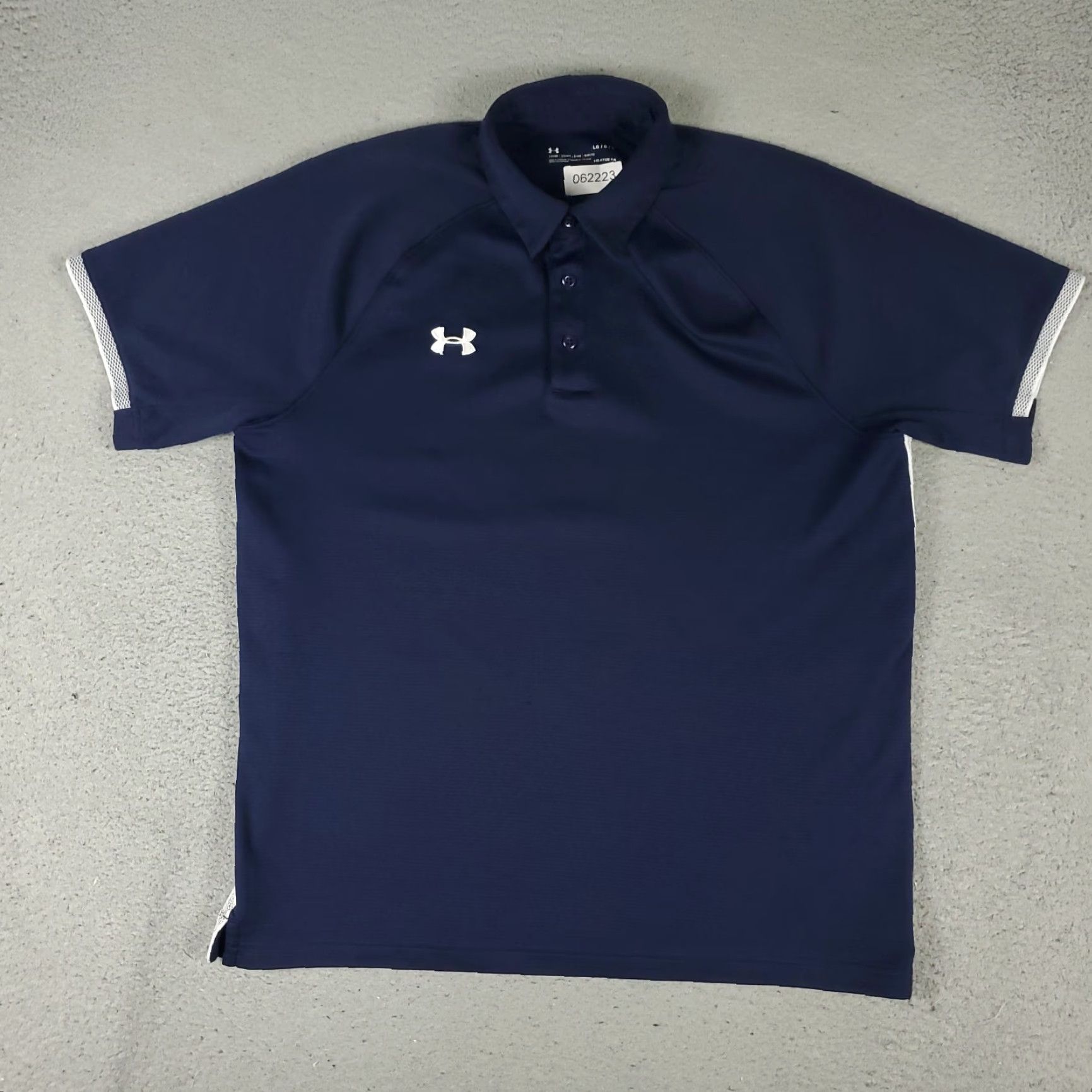 Under Armour Under Armour Polo Shirt Mens Size Large Blue Golf Casual Short Sleeve Polo Shirt Mens Large Blue Golf Casual Shirt Size US L / EU 52-54 / 3 - 2 Thumbnail