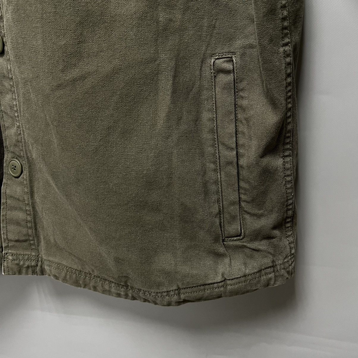 Barbour Barbour Lingfield Canvas Overshirt Garment Dye Jacket SS25 Size US XL / EU 56 / 4 - 6 Thumbnail
