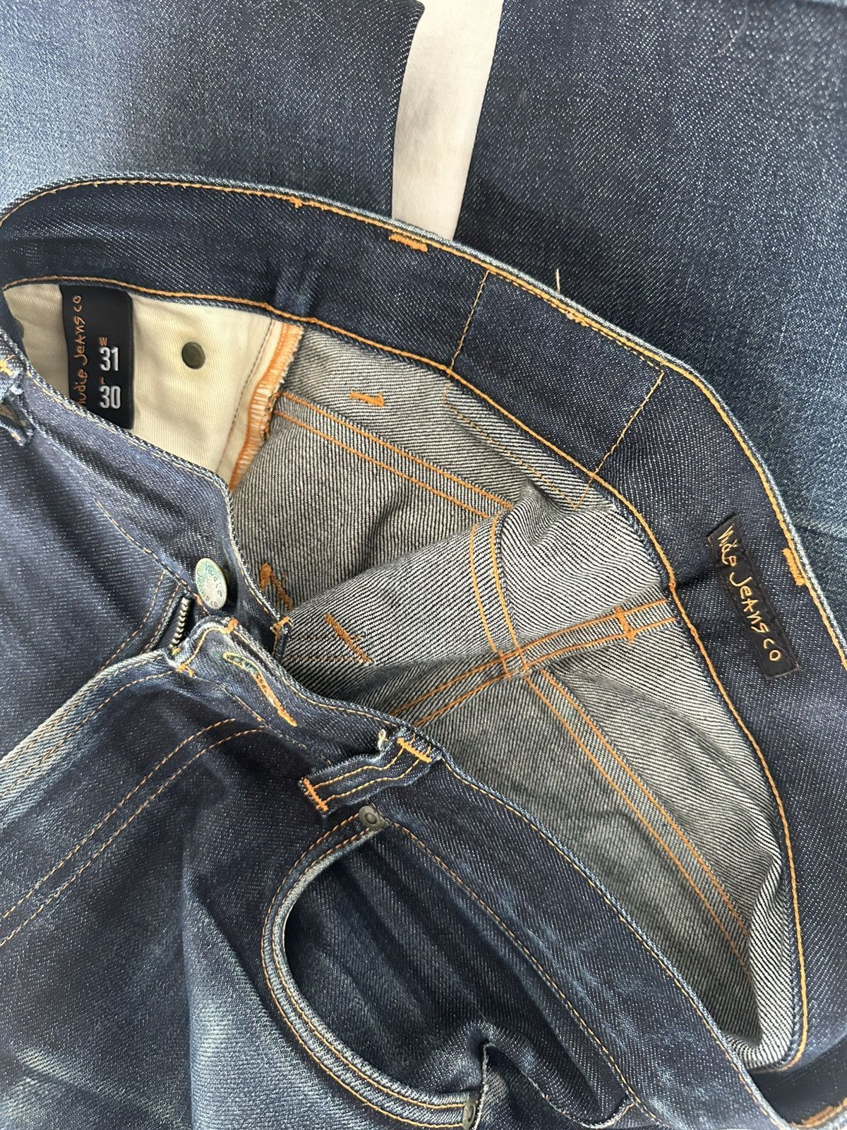 Nudie Jeans Nudie Jeans Lean Dean Selvage 31 x 30 Size US 31 - 11 Thumbnail