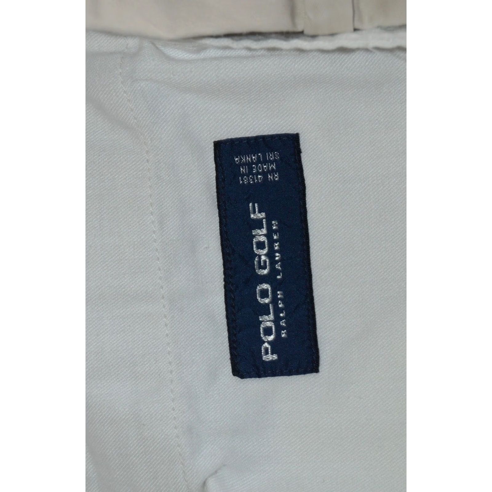 Polo Ralph Lauren Polo Golf Ralph Lauren Pants Mens 35/32 Khaki Chino's Flat Front Cotton Blend Classic Straight Logo Preppy Size US S / EU 44-46 / 1 - 6 Thumbnail