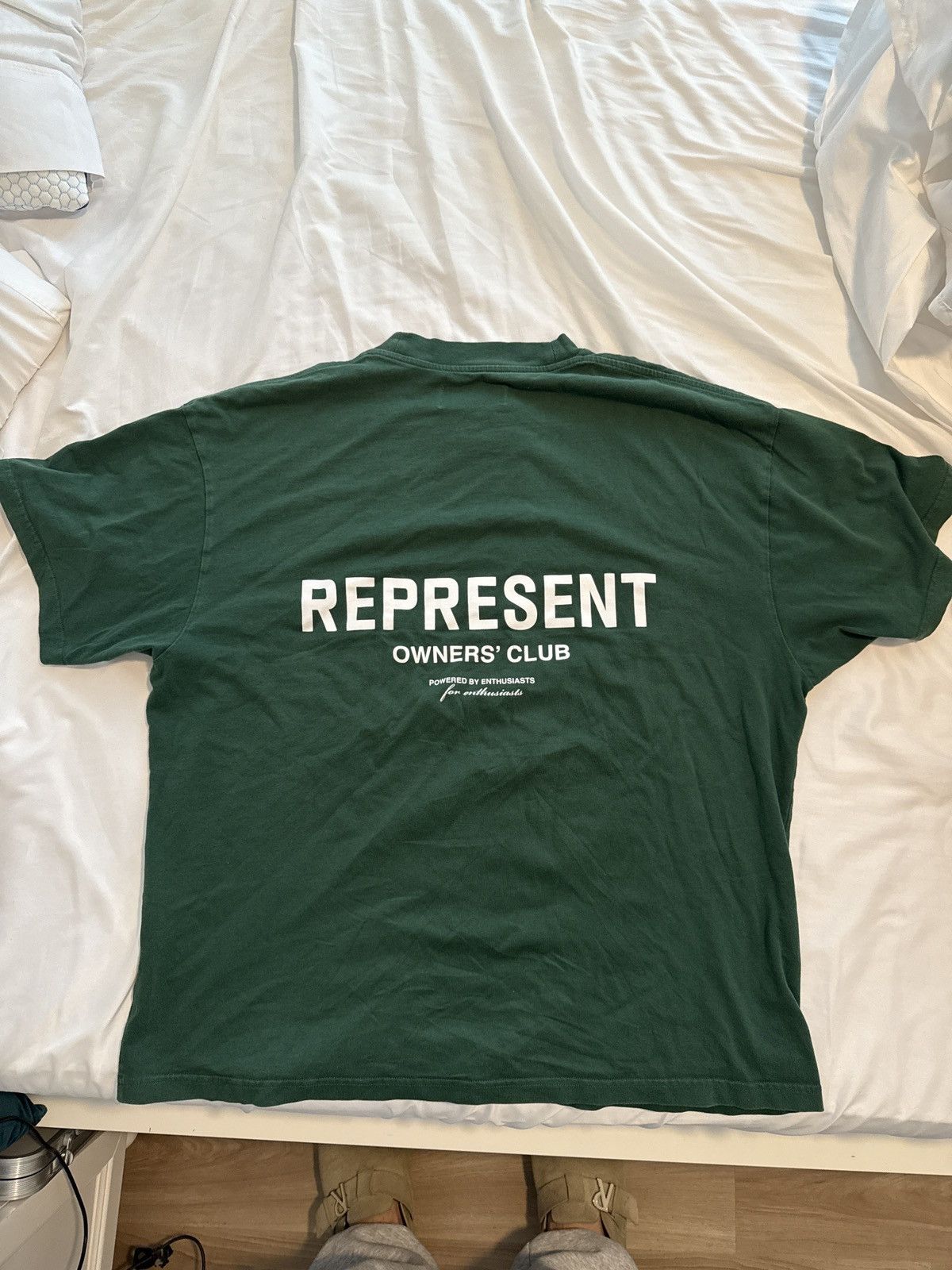 Represent Clo. Represent Owner’s Club T-Shirt Forest Green Size US L / EU 52-54 / 3 - 1 Thumbnail