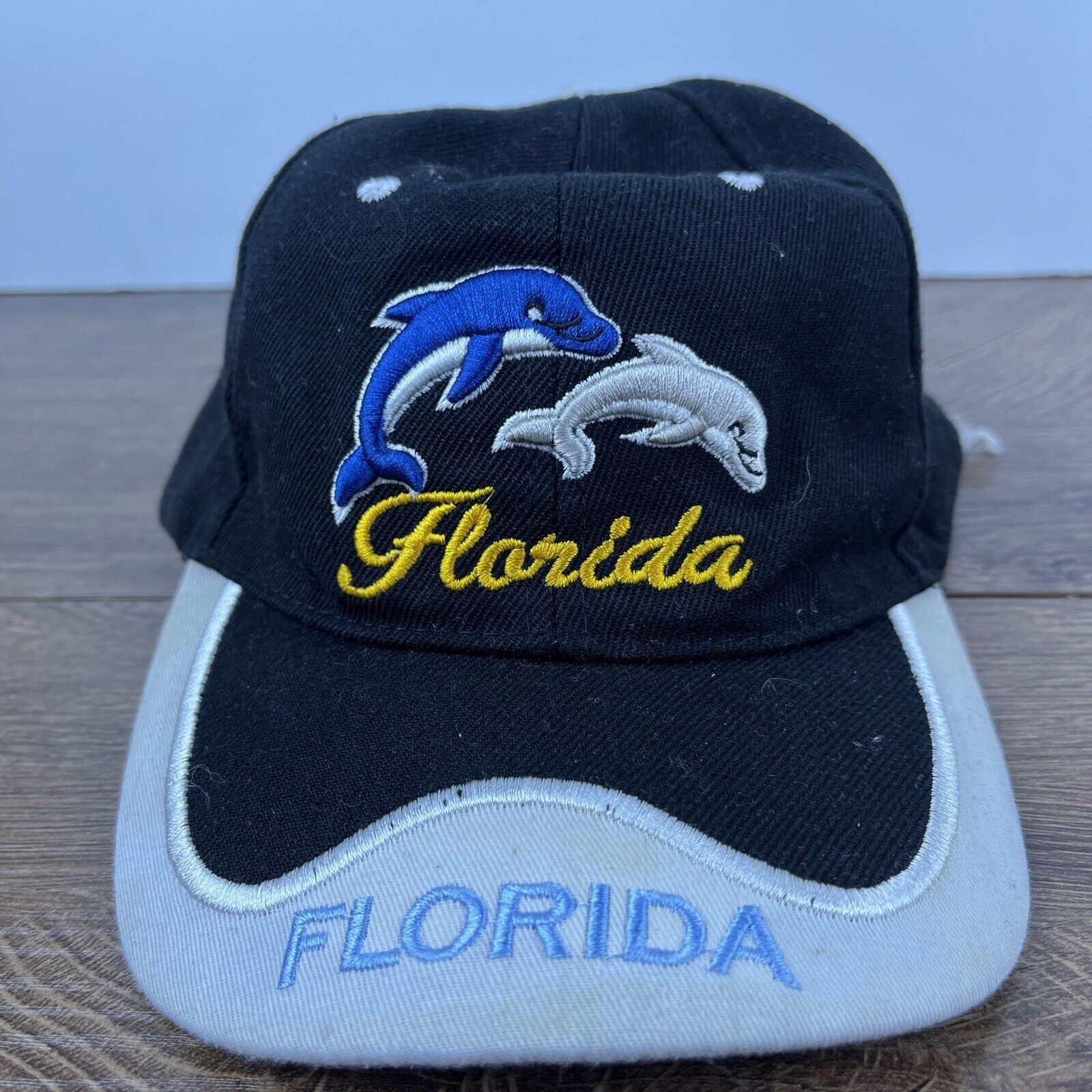 Other Florida Hat Dolphins Florida Hat Black Hat Adjustable Adult Size ONE SIZE - 2 Thumbnail