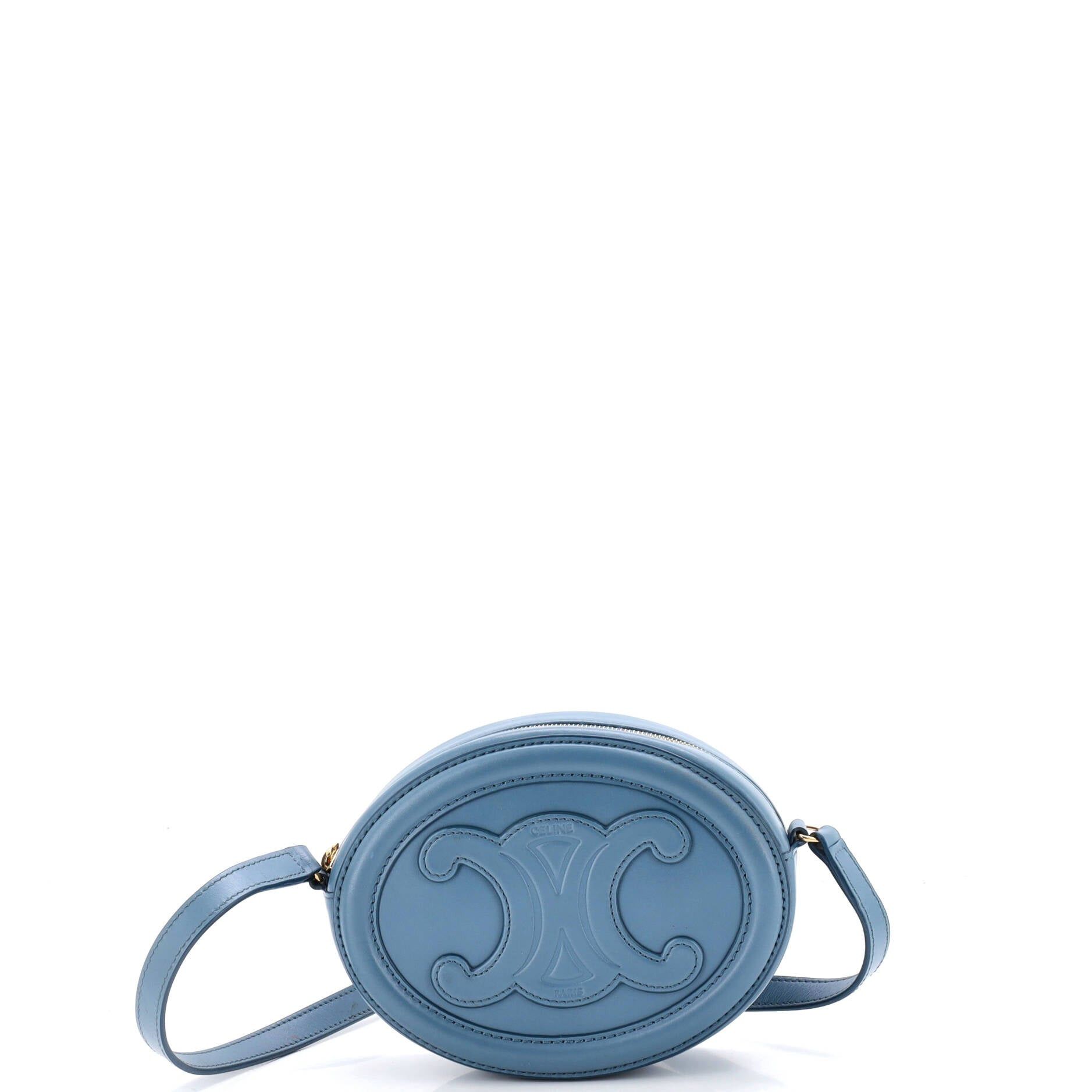 Celine Triomphe Oval Crossbody Bag Size ONE SIZE - 1 Thumbnail