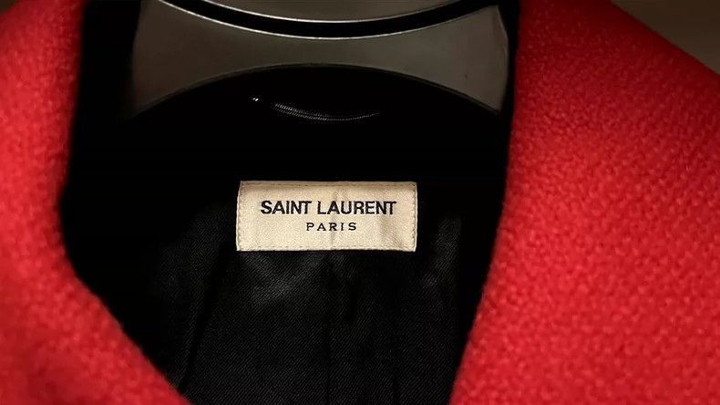 Saint Laurent Paris Saint Laurent Red Leopard Bomber Jacket- Size US M / EU 48-50 / 2 - 8 Thumbnail