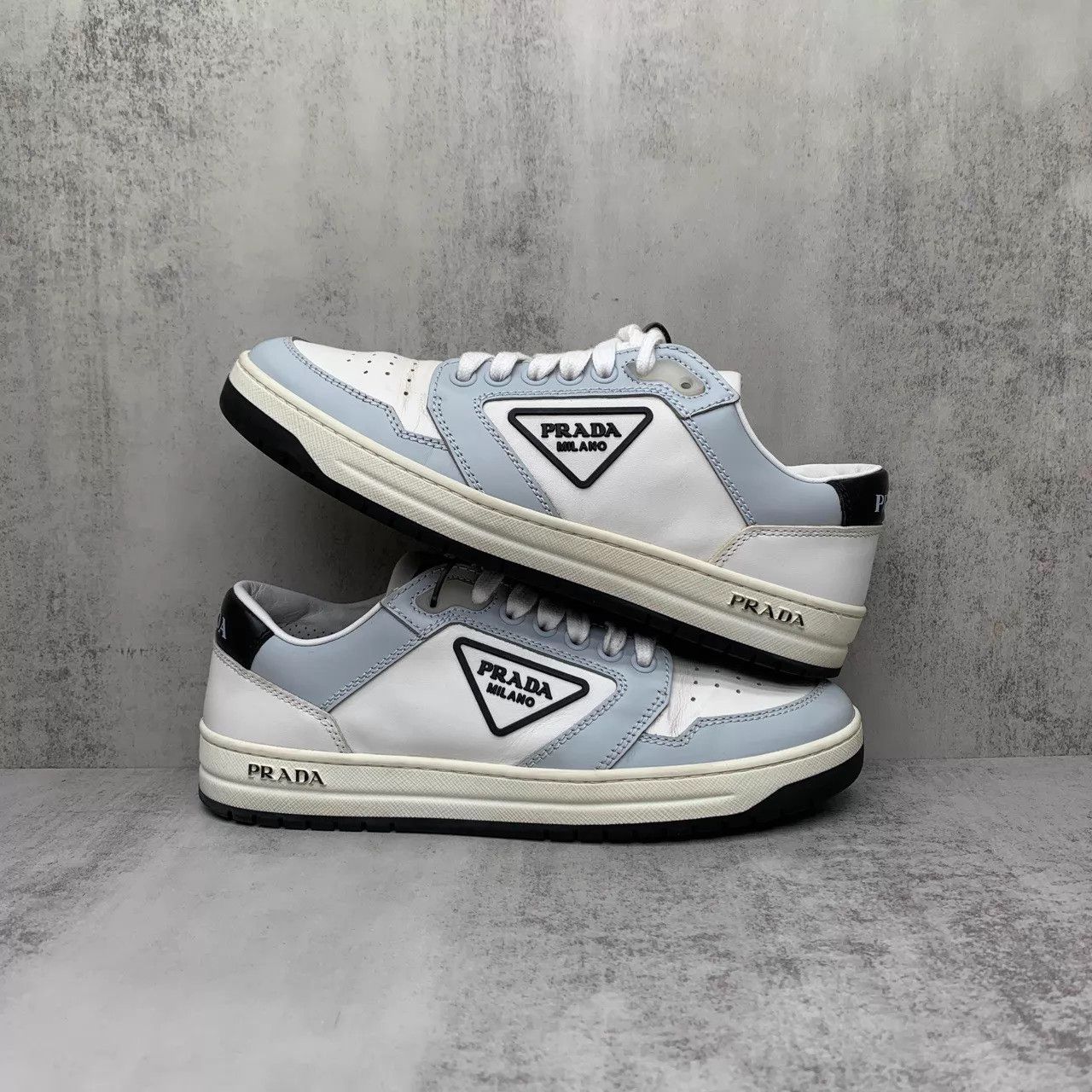 Prada Prada District Mist Blue Sneakers 36 95 New LX1169 Size US 5.5 / IT 35.5 - 2 Thumbnail