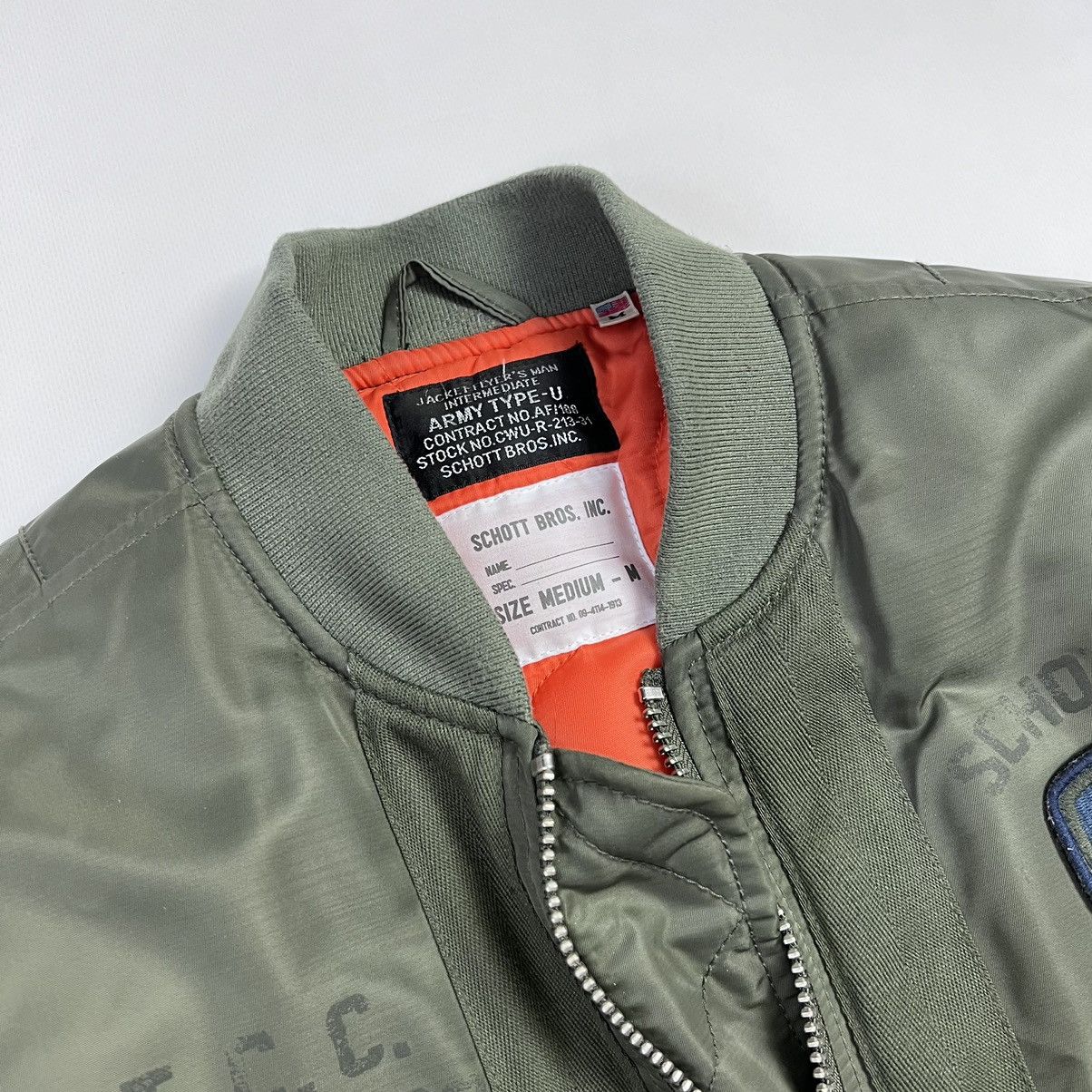 Schott Schott NYC flyers bomber jacket Size US M / EU 48-50 / 2 - 3 Thumbnail