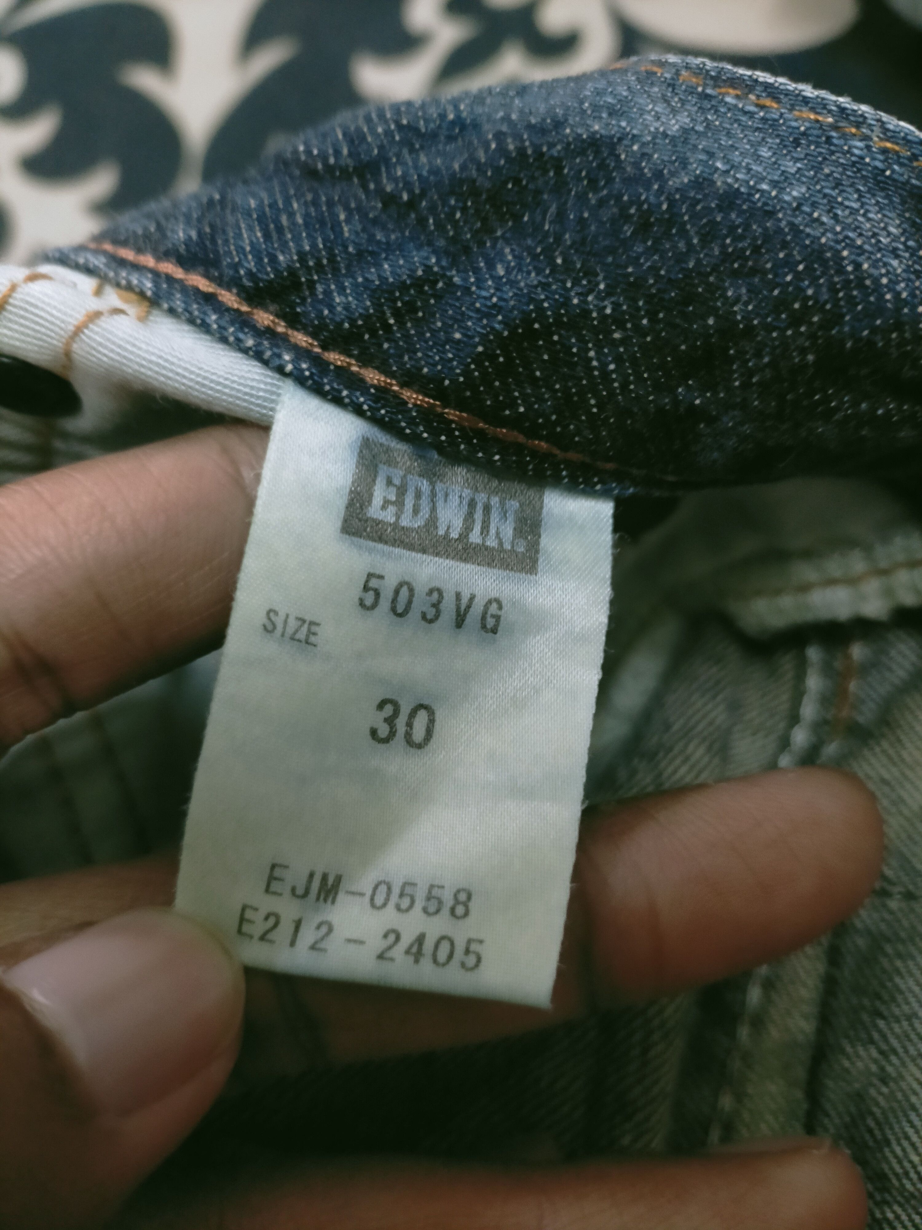 Edwin × Seditionaries 🔥 Distressed 🔥 Edwin 503VG Kurt Cobain Style Jeans Size US 30 / EU 46 - 11 Thumbnail
