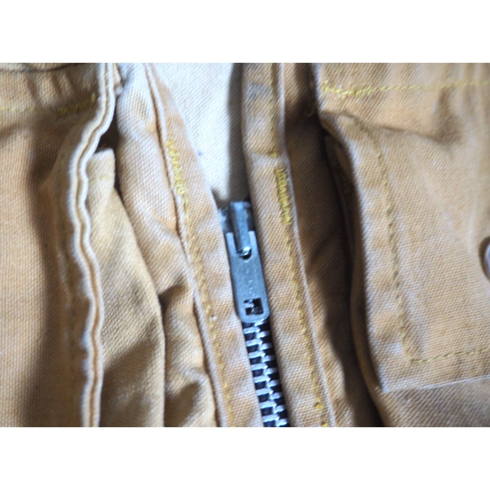 Rails VINTAGE Western Trails Vest Jacket Adult Mens M Brown Canvas Zip Pockets Fish Outdoor 50s 60s Vintage-style Decade Breathing Size US M / EU 48-50 / 2 - 5 Thumbnail