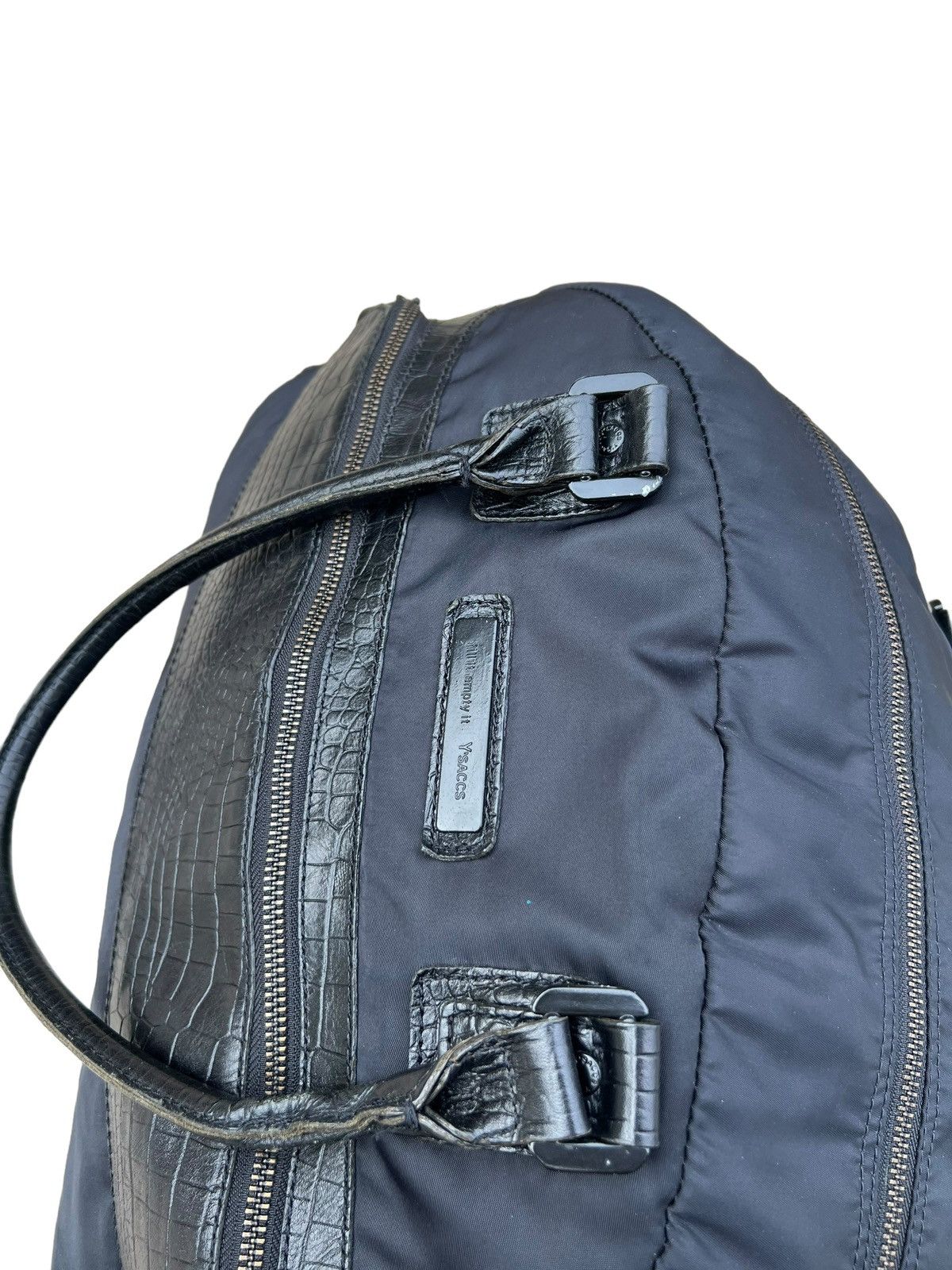 Yohji Yamamoto Vintage 2000s Yohji Yamamoto Y’saccs Huge Handle Bag Size ONE SIZE - 19 Thumbnail