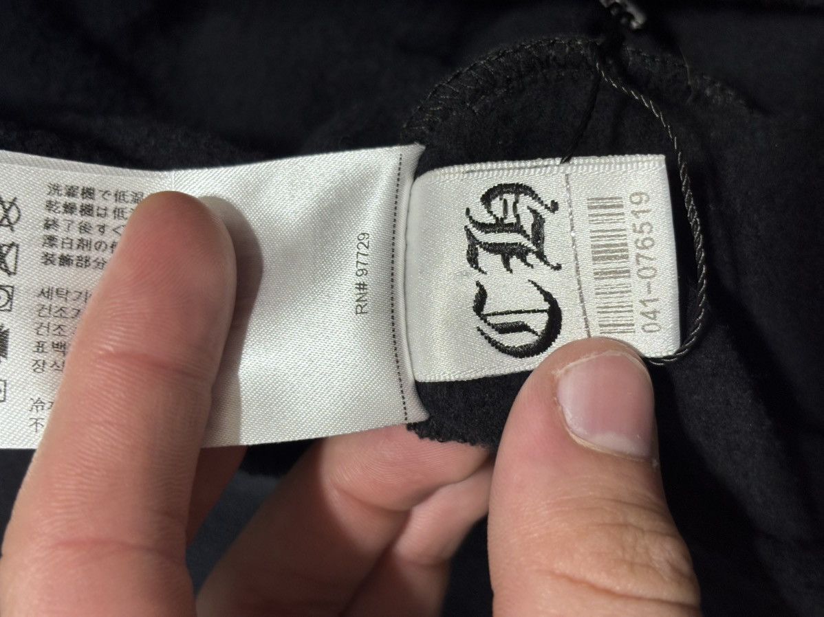Chrome Hearts Chrome Hearts Vertical Logo Zip Up Hoodie Size US L / EU 52-54 / 3 - 14 Thumbnail