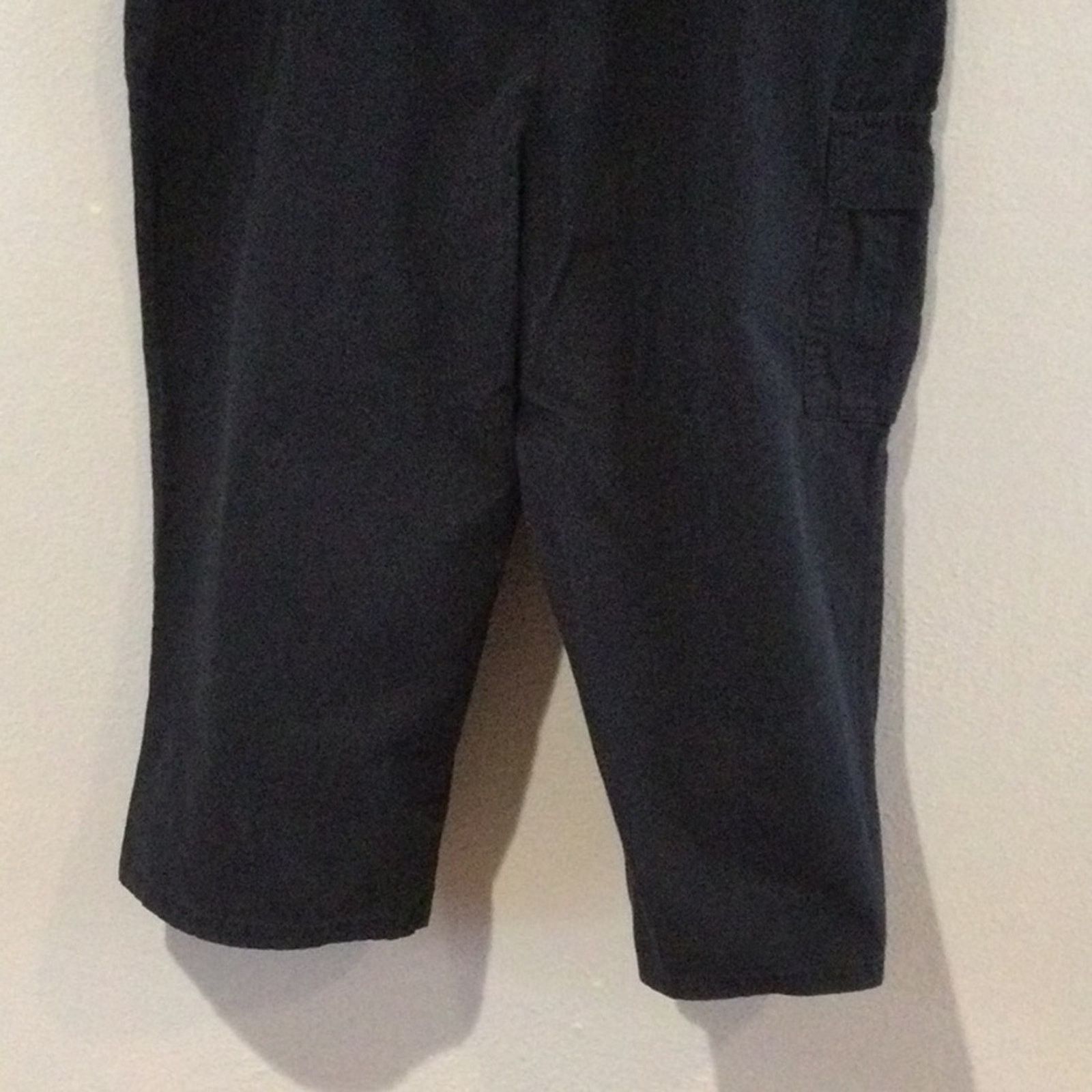 Other Fashion Bug Black Front Zipper Pockets Capri Pant Size 16 Size 38" / US 16 / IT 52 - 6 Thumbnail