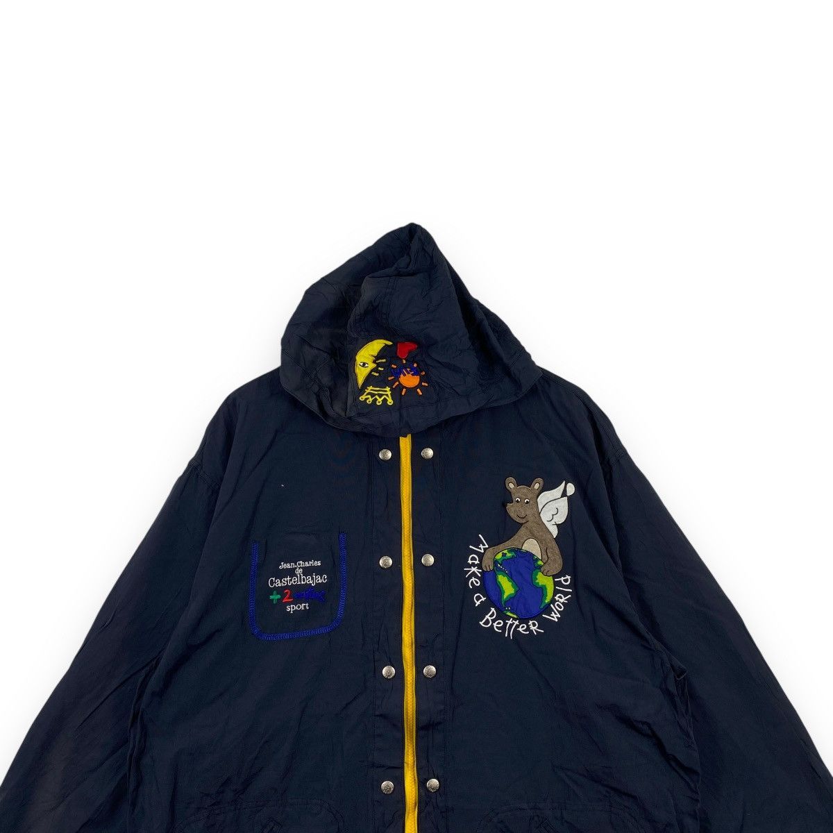 Jean Charles De Castelbajac Vintage JEAN CHARLES DE CASTELBAJAC Nature Faded Size L / US 10 / IT 46 - 2 Thumbnail