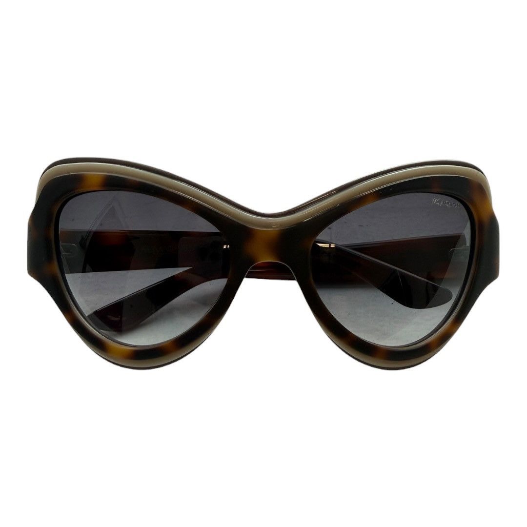 Yves Saint Laurent Yves Saint Laurent SS12 Layered Acetate Shield Sunglasses Size ONE SIZE - 1 Thumbnail