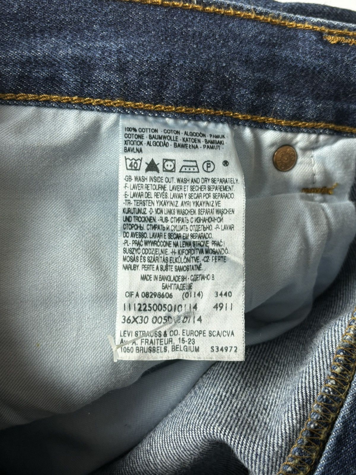 Levi's 🔥 Vintage Levi's 501 sz36 Straight Blue Denim Jeans Size US 36 / EU 52 - 4 Thumbnail