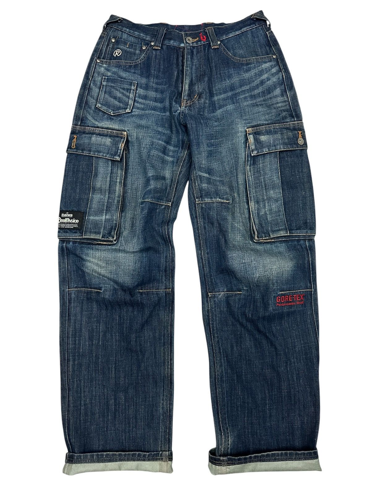 DAIWA 🔥Daiwa Cargo Goretex Denim Pants Size US 32 / EU 48 - 1 Thumbnail